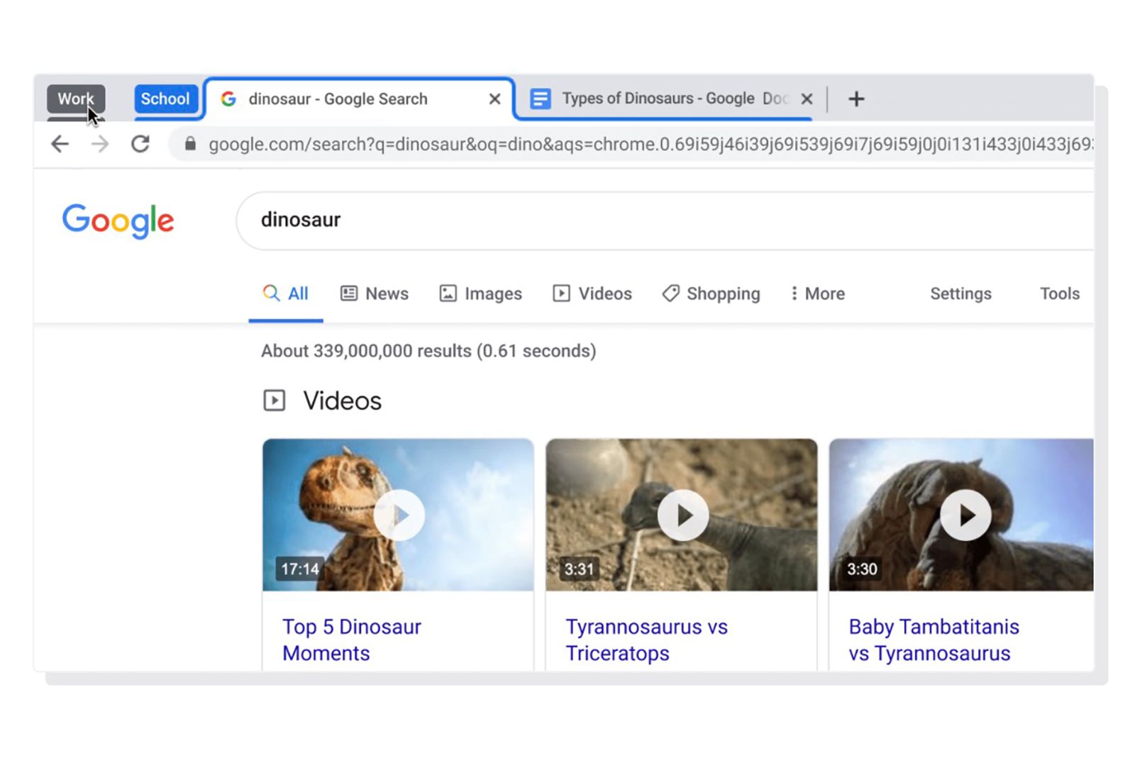 How to group tabs together in the Google Chrome browser