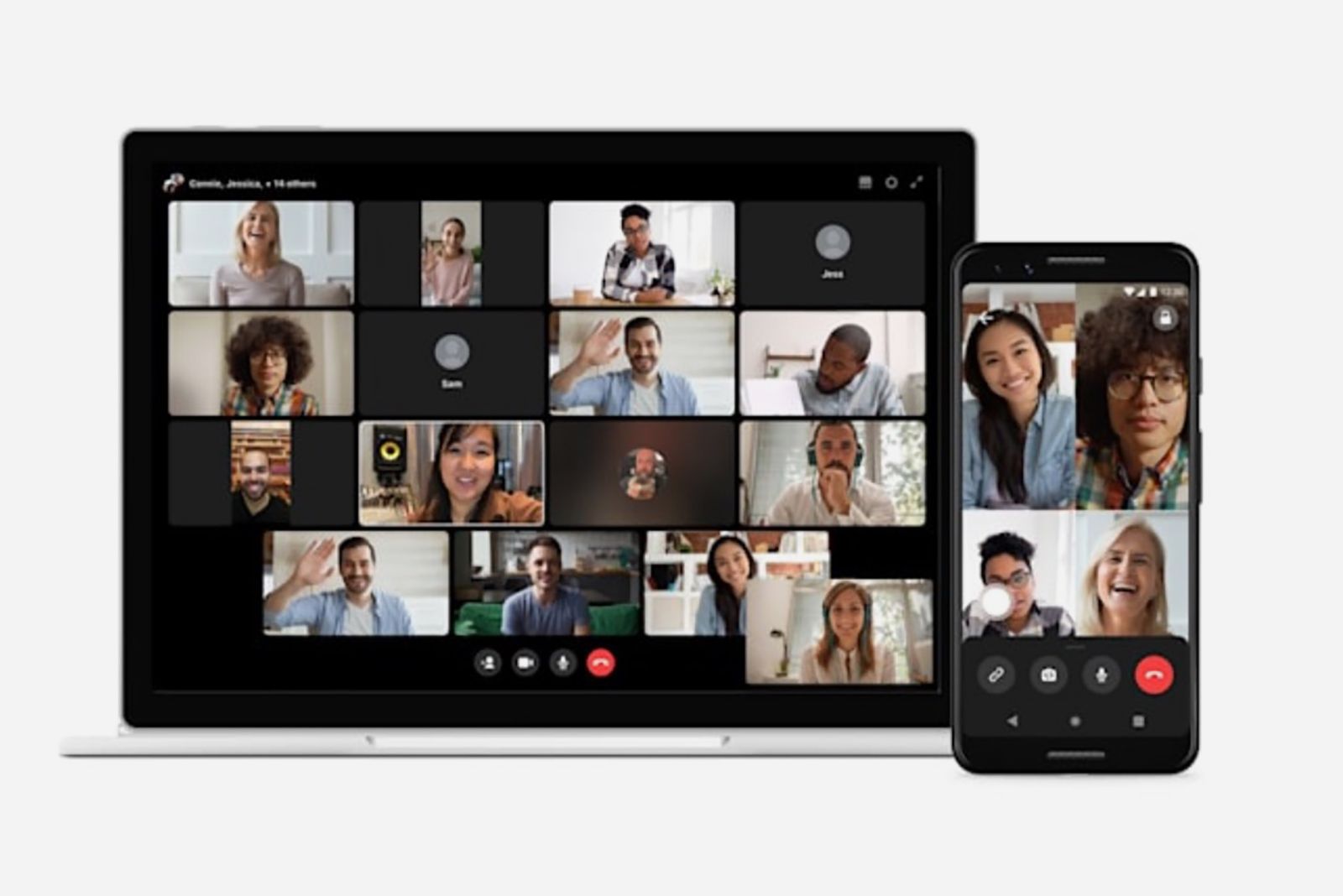 Facebook Workplace Rooms let anyone join 50-person group calls image 1