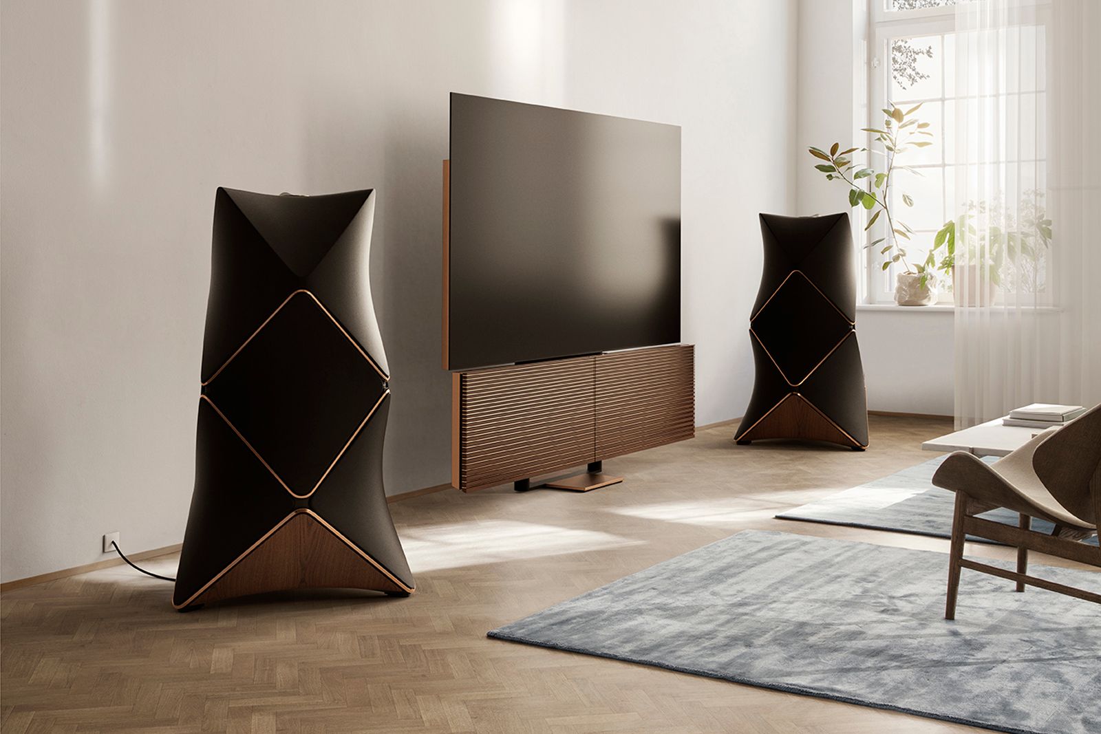 Bang  Olufsen debuts an 88-inch 8K TV version of its Beovision Harmony image 1