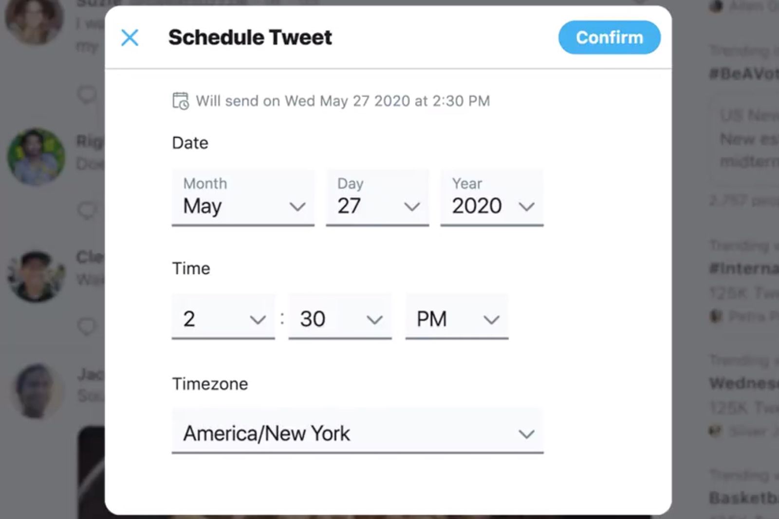 How to save a tweet as a draft or schedule a time to send it image 3