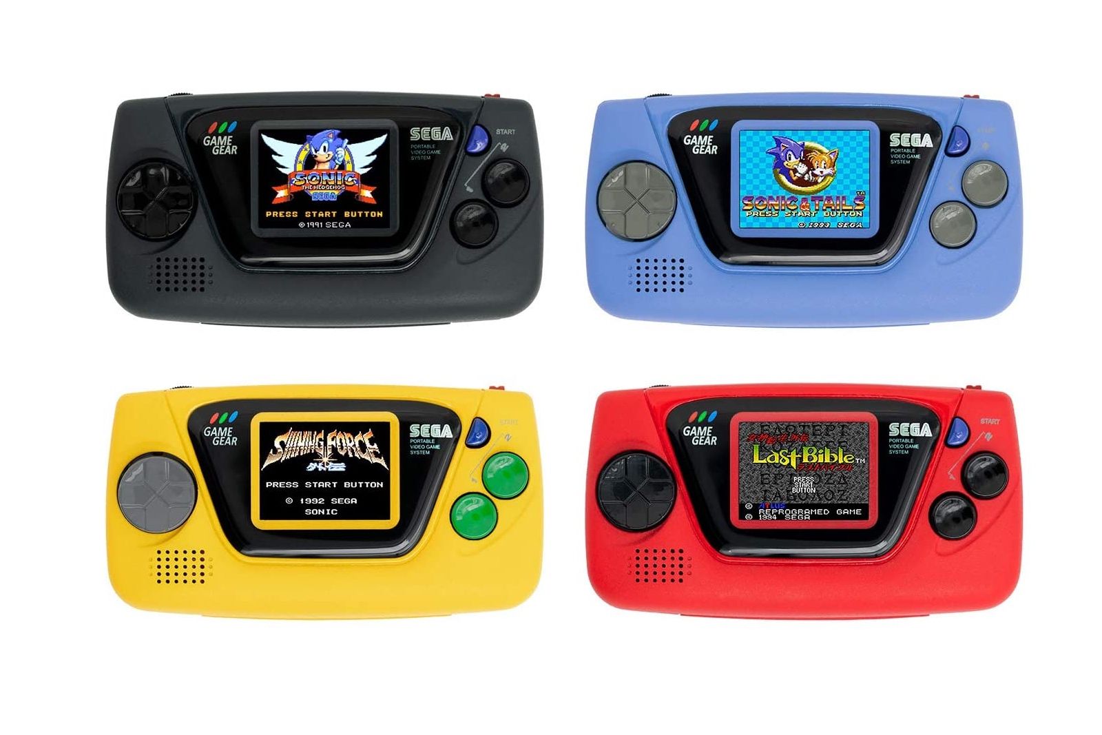Sega announces the Game Gear Micro range four tiny retro consoles each with different games image 1