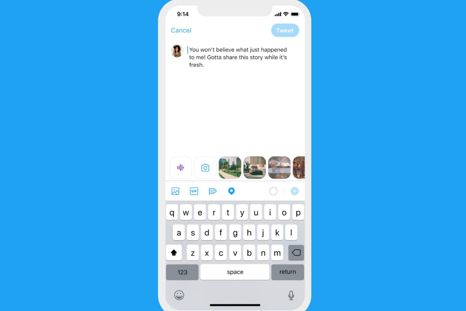 Twitter voice tweets How to record and share an audio clip with your tweet image 2