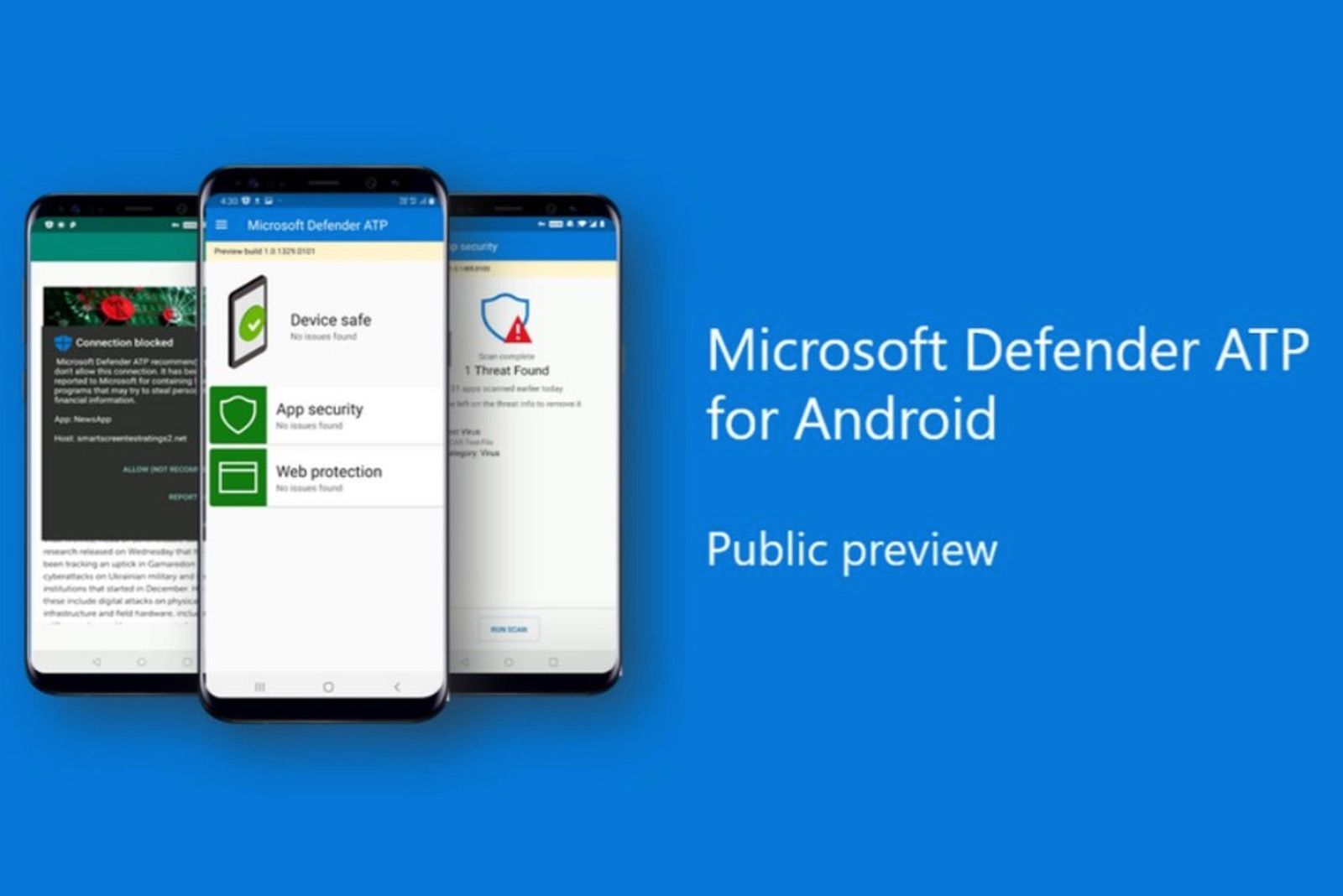 Microsoft launches its Defender antivirus app for Android in preview image 1