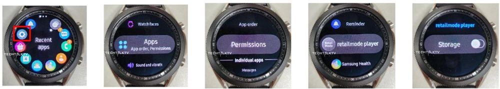 New Samsung Galaxy Watch 3 Pics Leak Shows Ui image 2