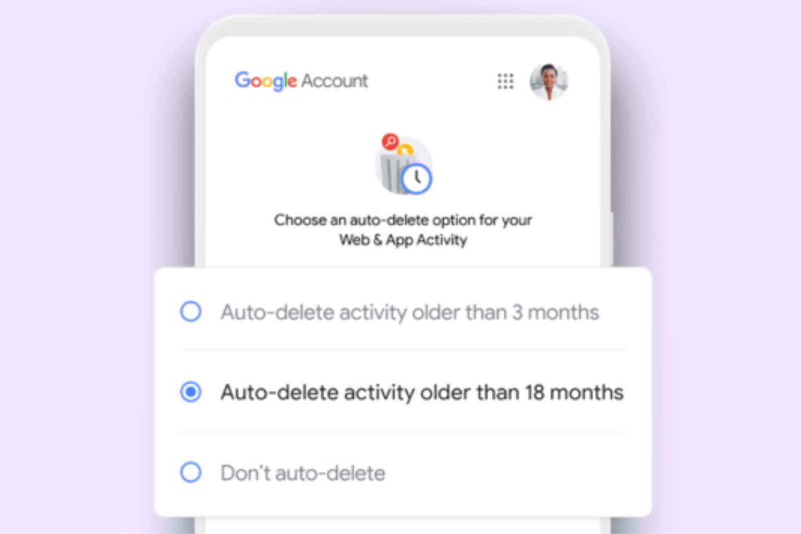 Google will automatically delete new users personal data after 18 months image 1