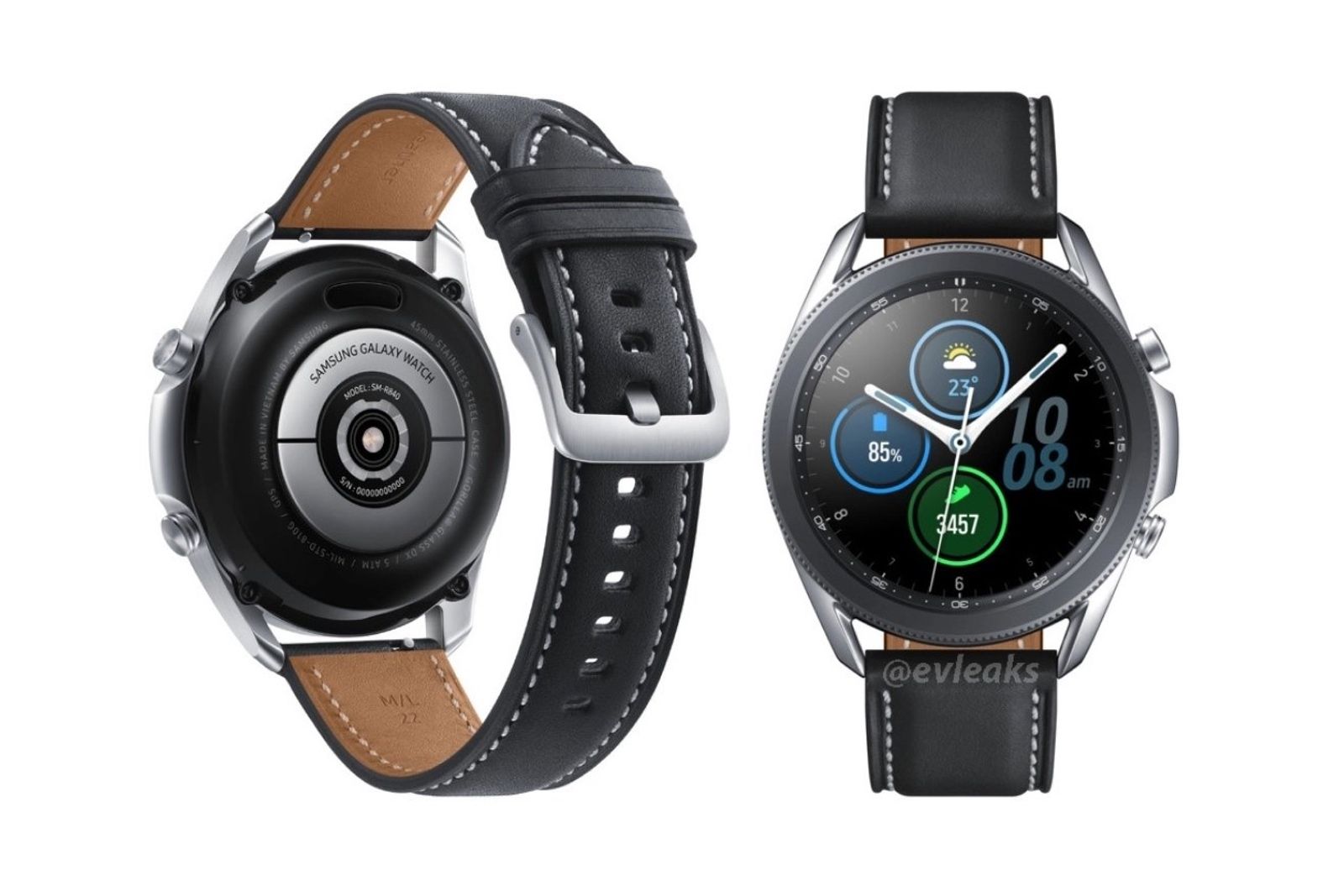 Samsung Galaxy Watch 3 designs leak again, this time in hi-res photo 1