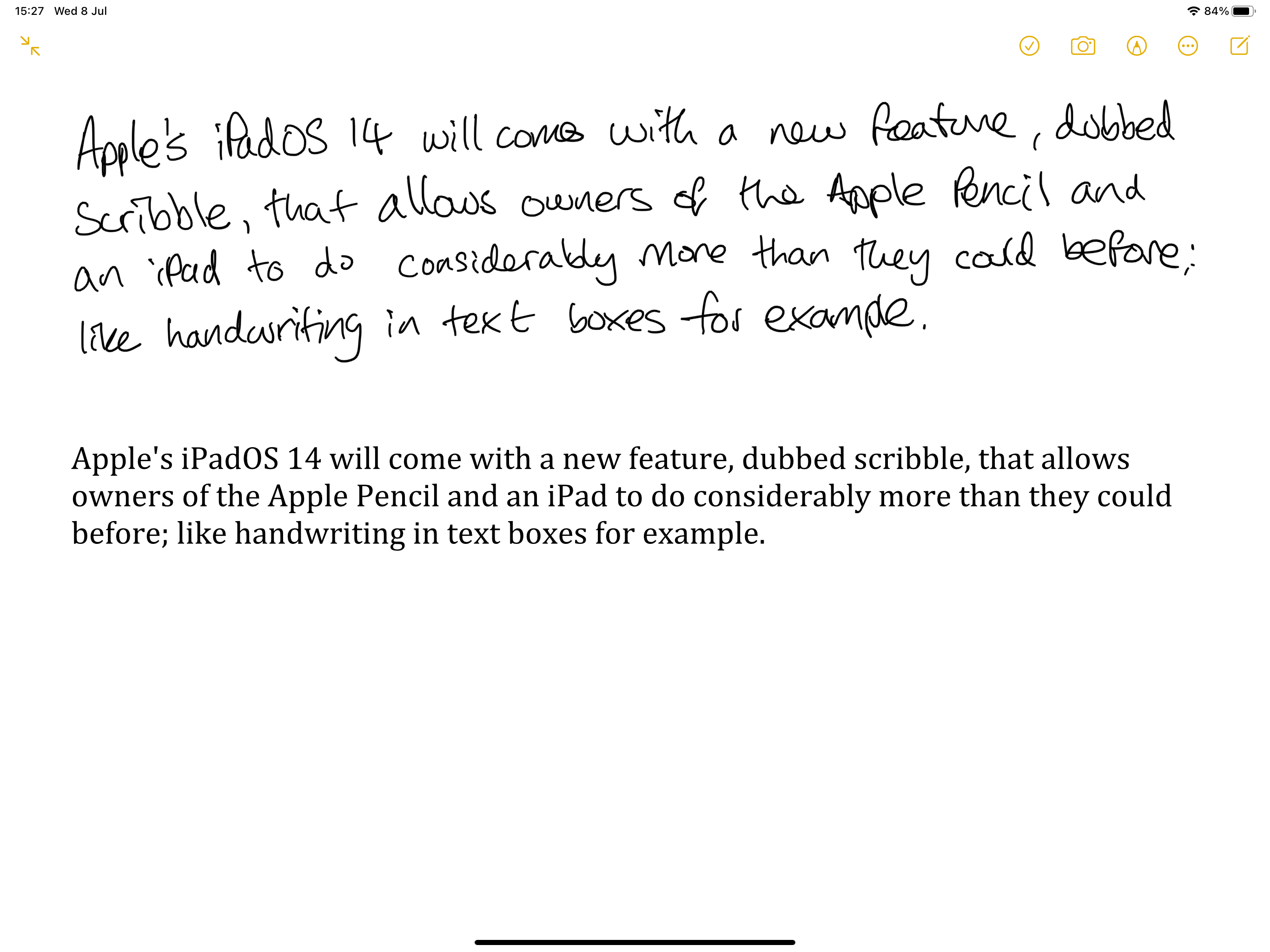 What is Apple Scribble and how does it work? photo 1