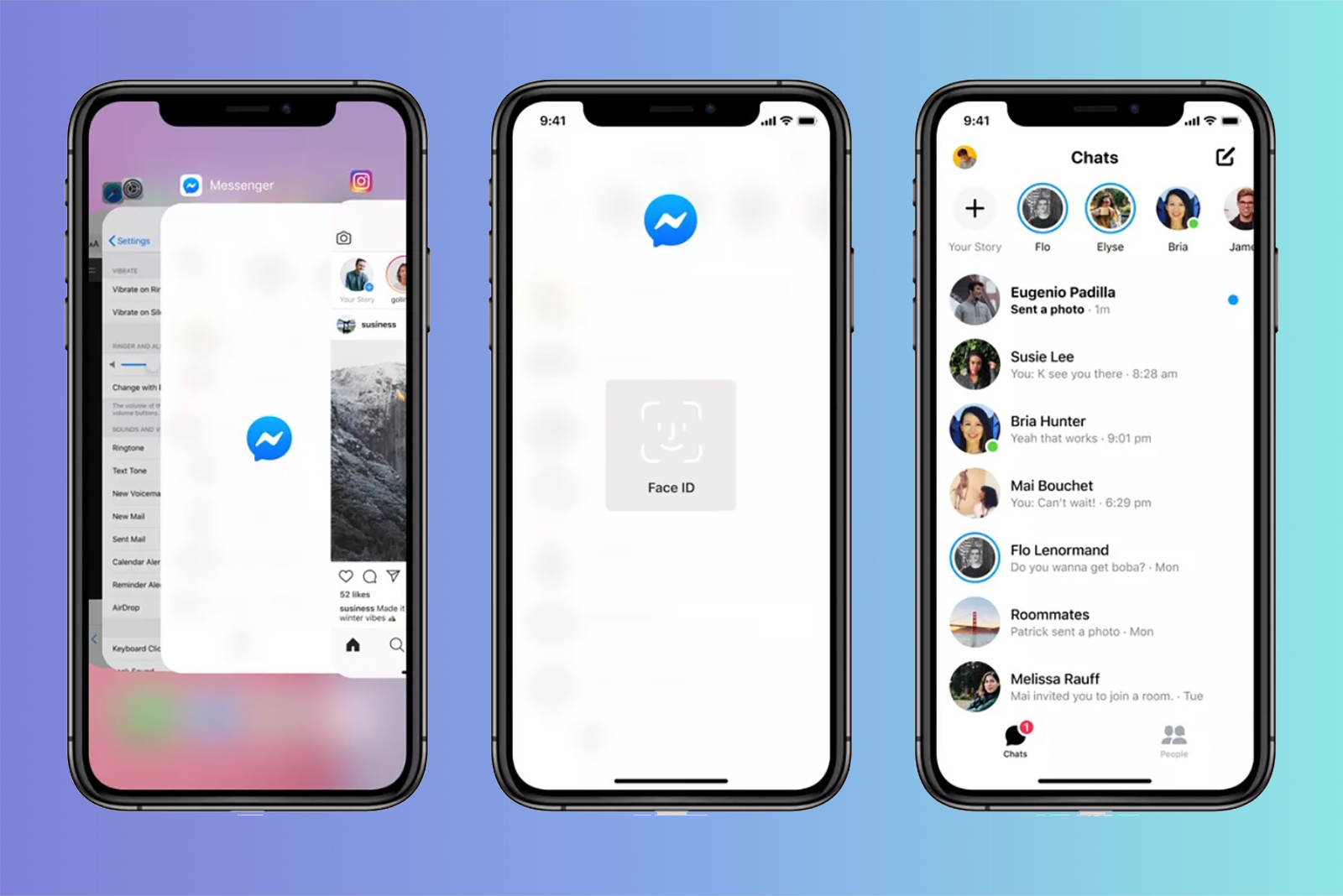 face id for facebook app