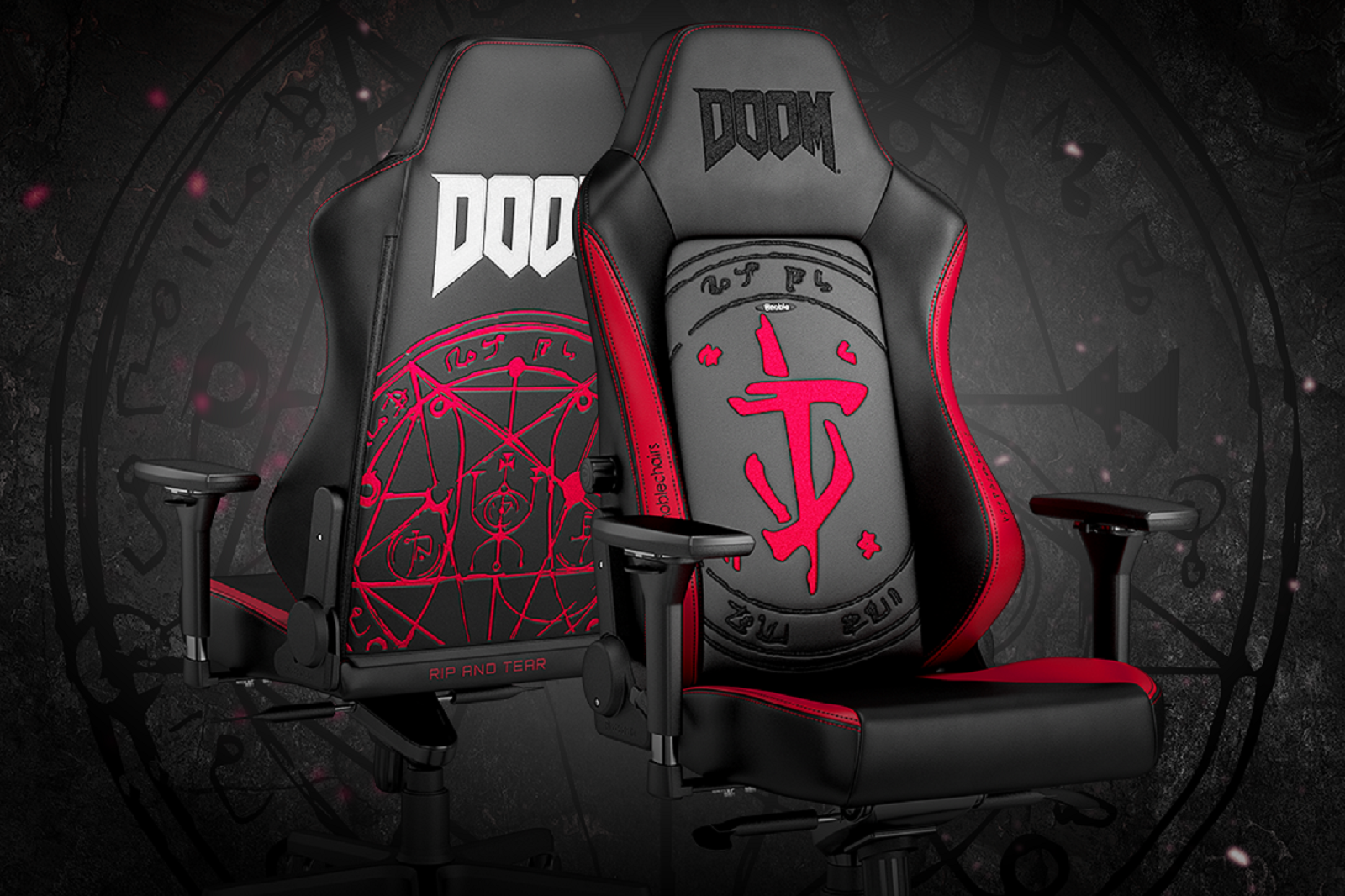 Noblechairs now has a Doom themed gaming chair and it's glorious photo 1