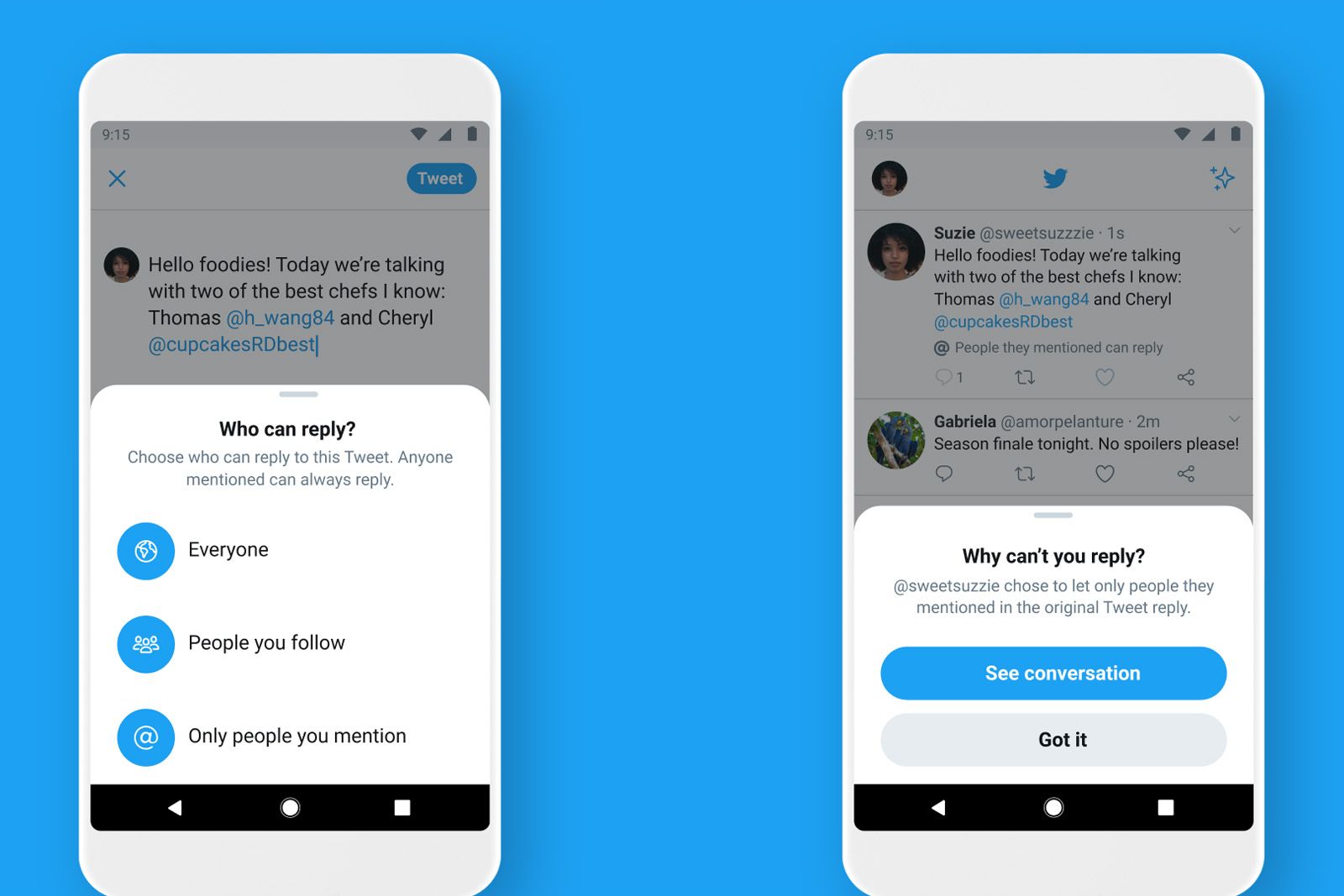 Twitter opens up its reply-limit feature to everyone photo 1