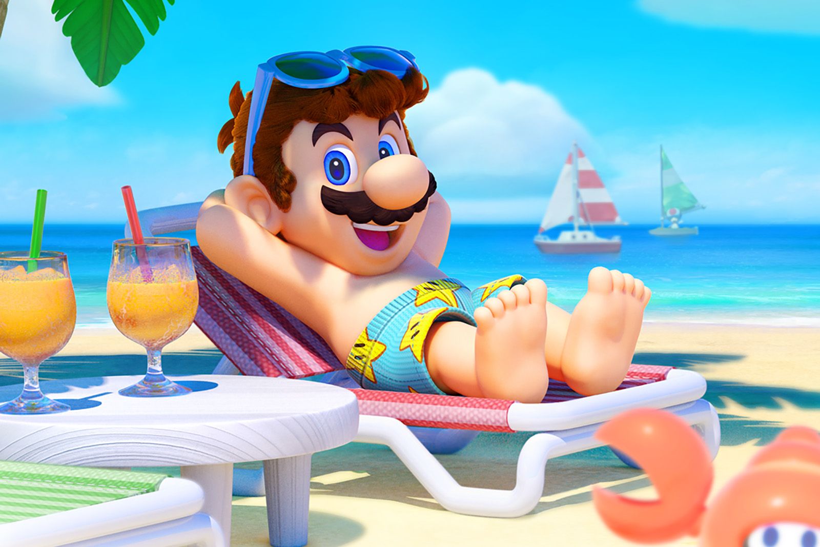 Does Mario sunbathing pic mean Mario Sunshine for Switch is near? photo 1