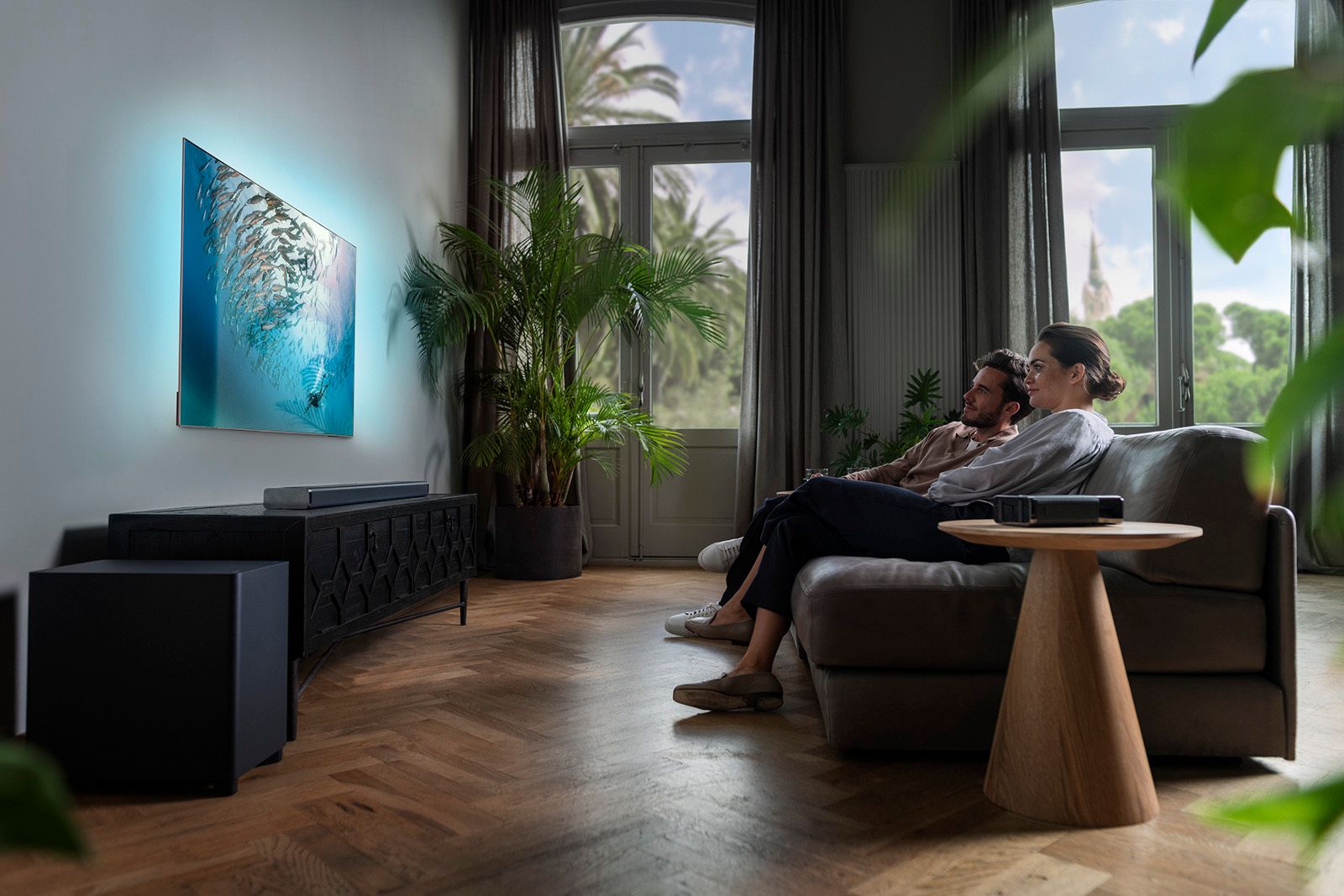 Philips Fidelio B97 and B95 soundbars come with Dolby Atmos elevation units photo 1