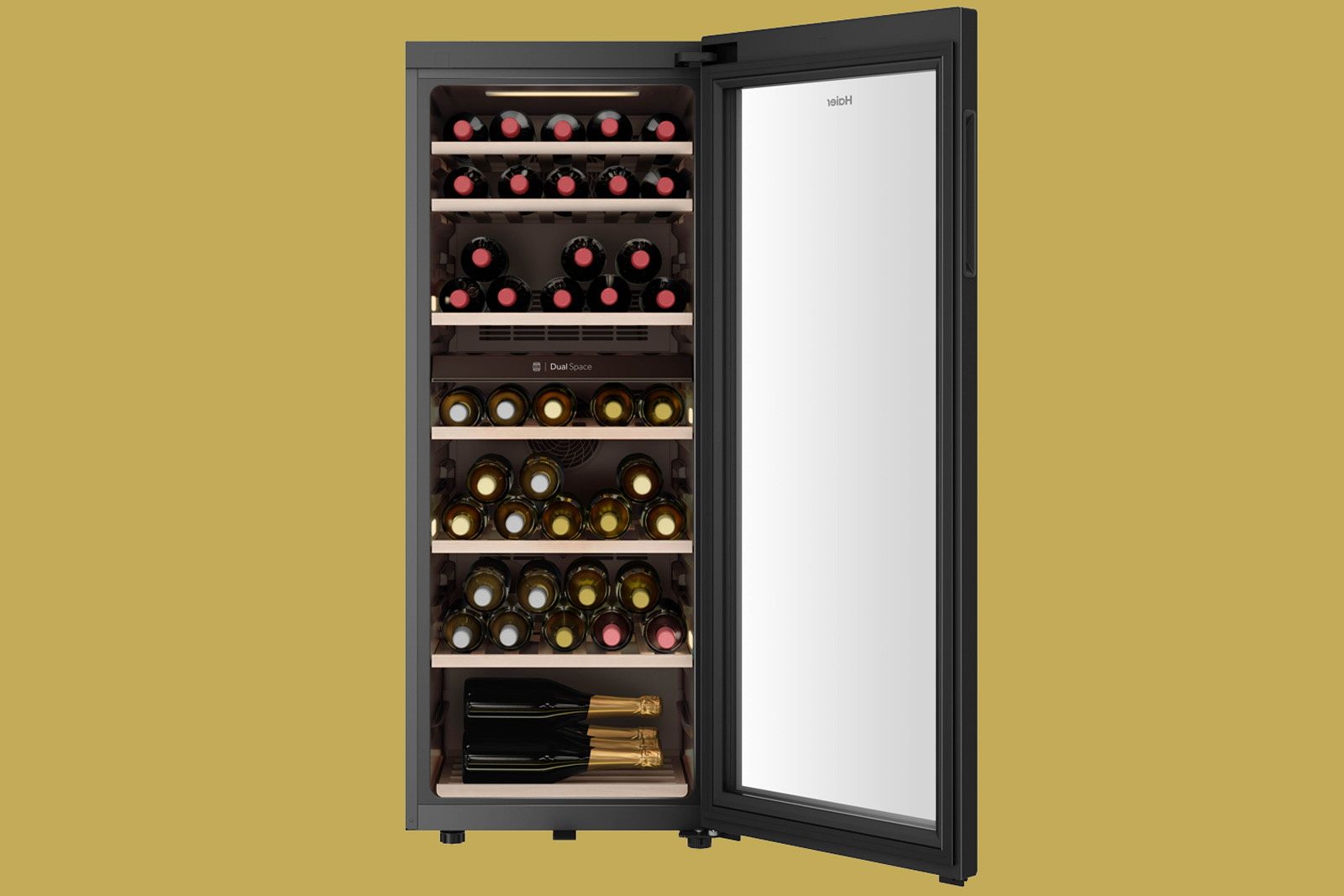 Haier's connected 'wine bank' enables you to organise wines with an app and adjust temperature zones photo 4