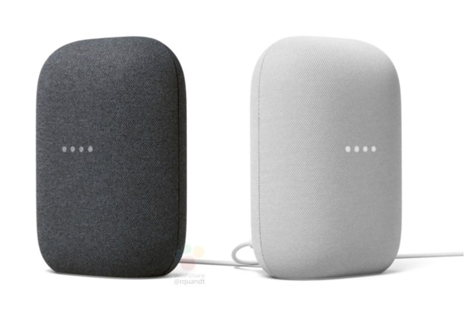 Google's next smart speaker, the 100 Nest Audio, pictured in new leak photo 3