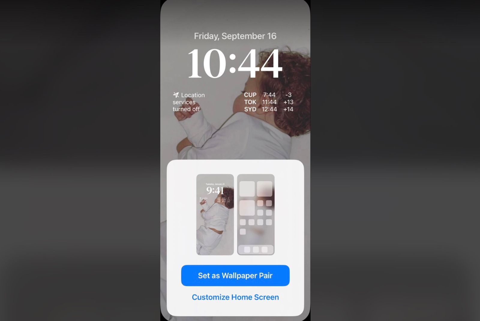 How to customise your iPhone lock screen with shortcuts and widgets photo 1