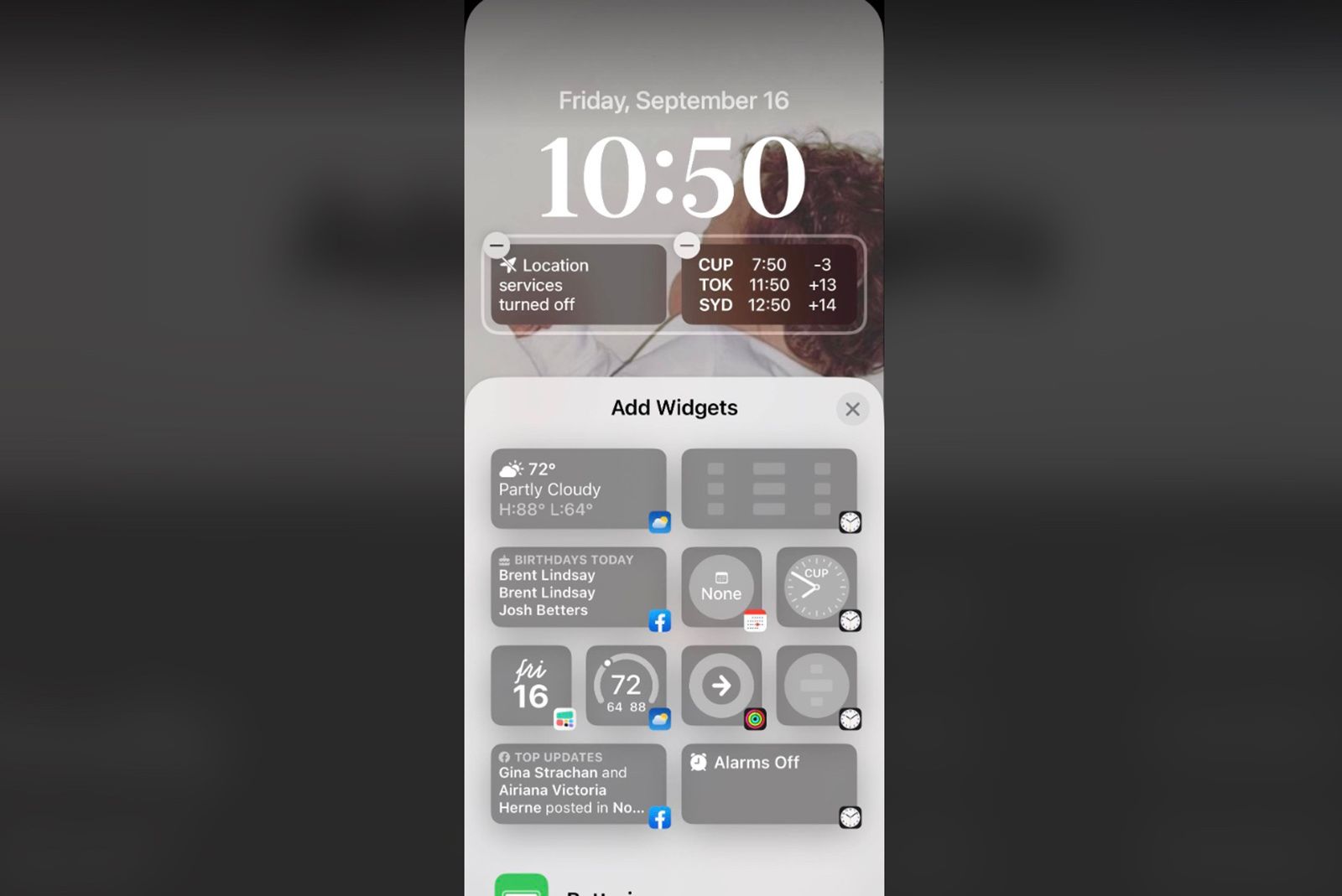 How to customise your iPhone lock screen with shortcuts and widgets photo 6