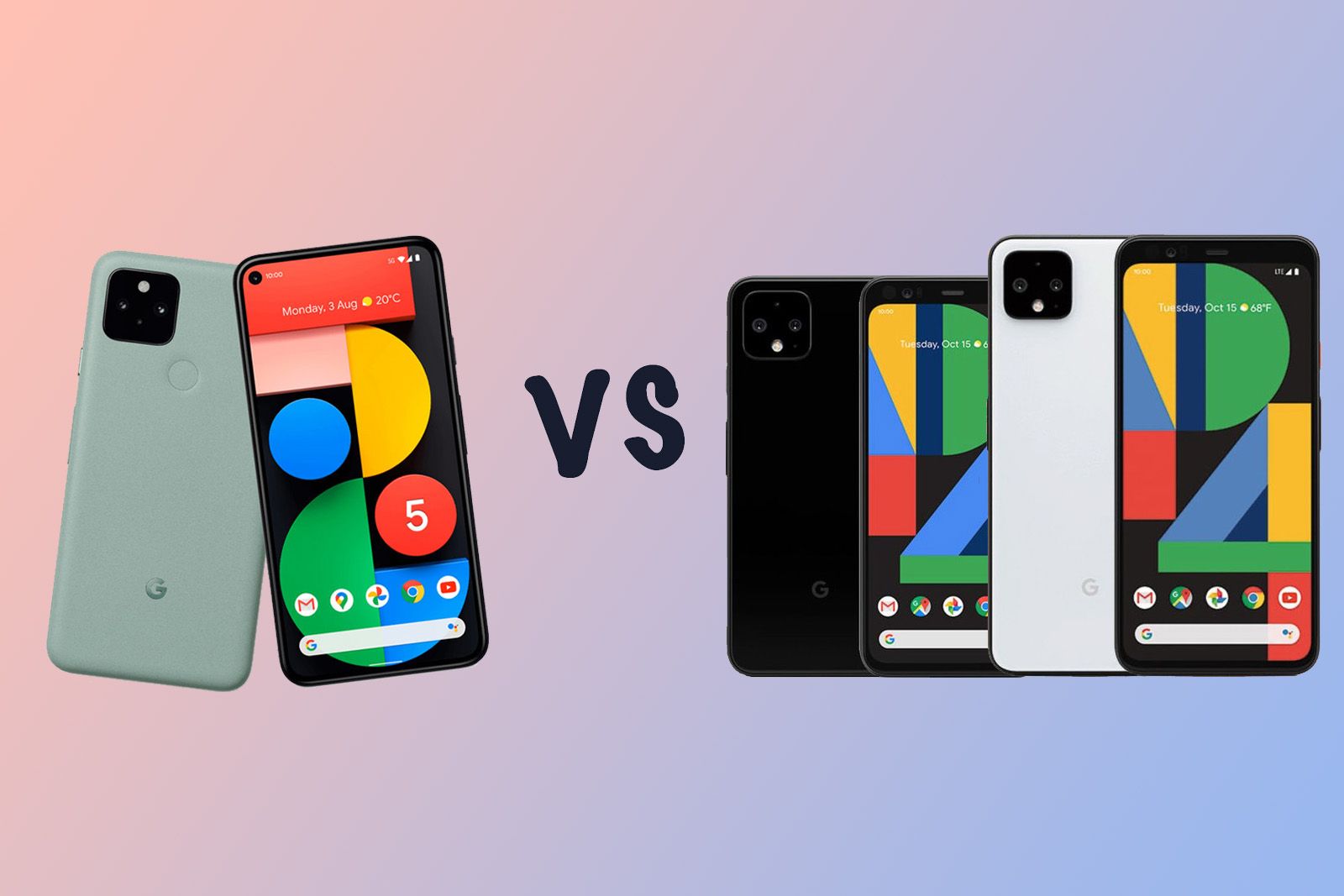 Google Pixel 5 vs Pixel 4 vs 4 XL: What's the rumoured difference? photo 1