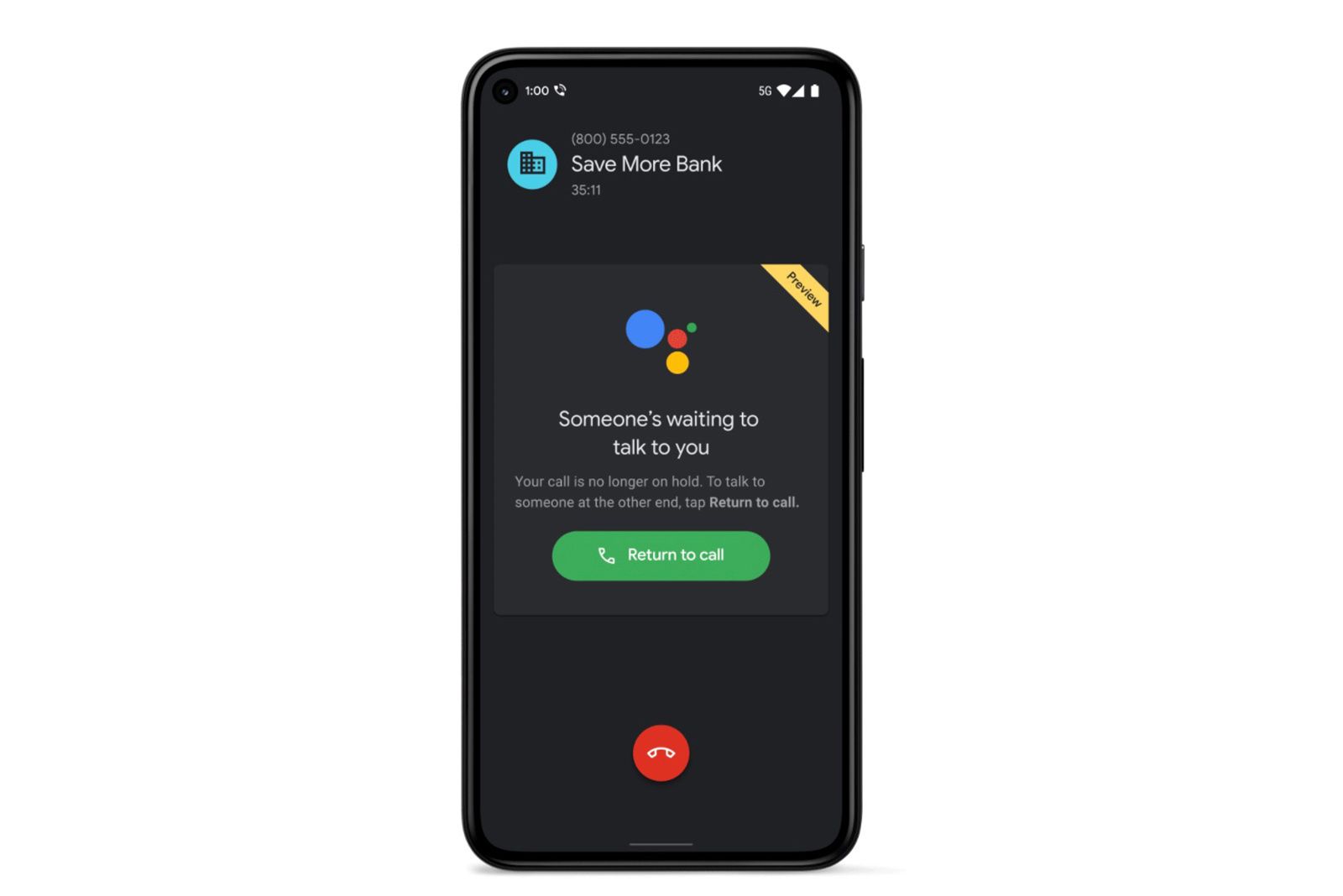 How 'Hold me' uses Google Assistant to monitor your calls while on hold photo 3