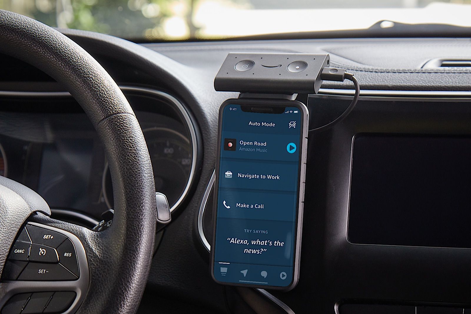 L'application Alexa d' propose désormais le mode Auto pour une  utilisation en voiture.