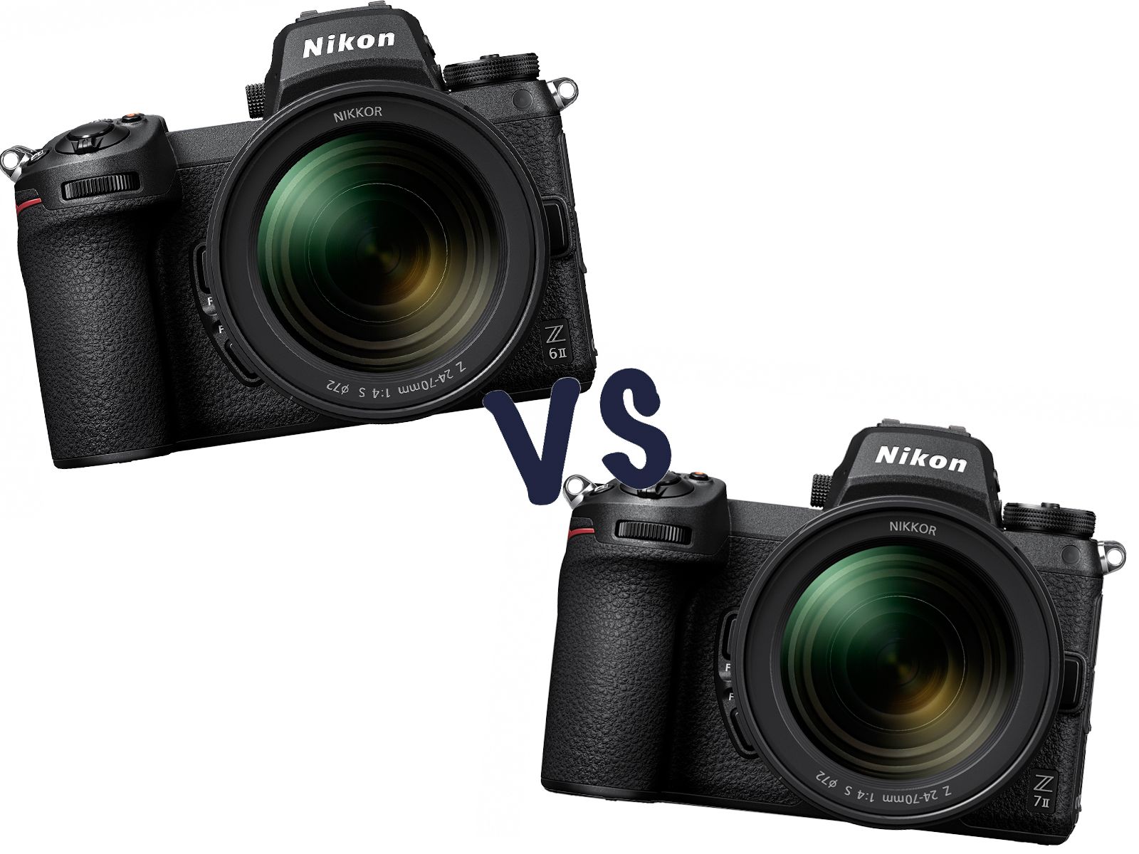 Nikon Z6 II frente a Z7 II