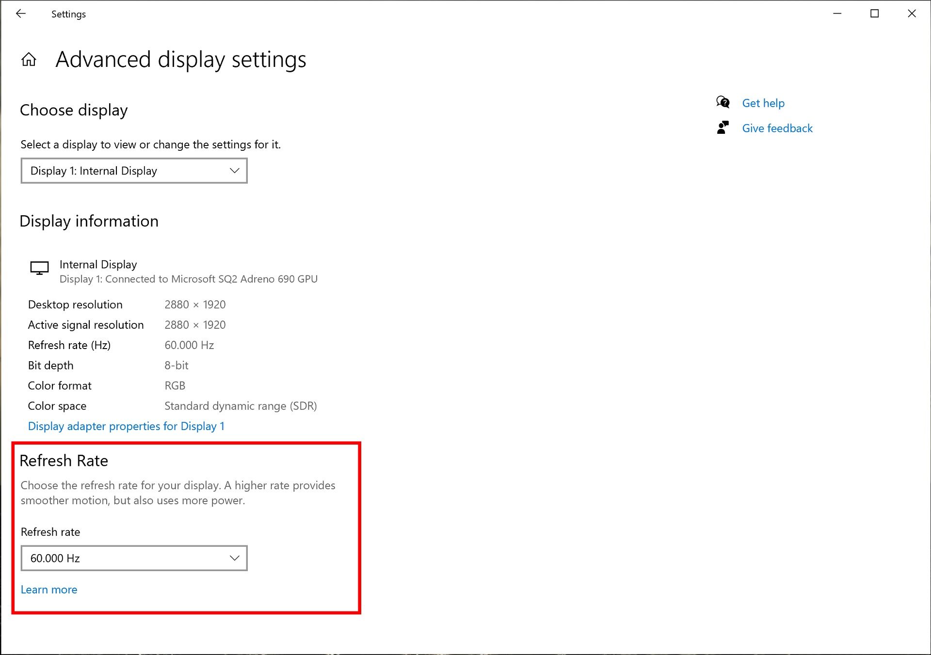 Windows is making it easier to change your refresh rates photo 1