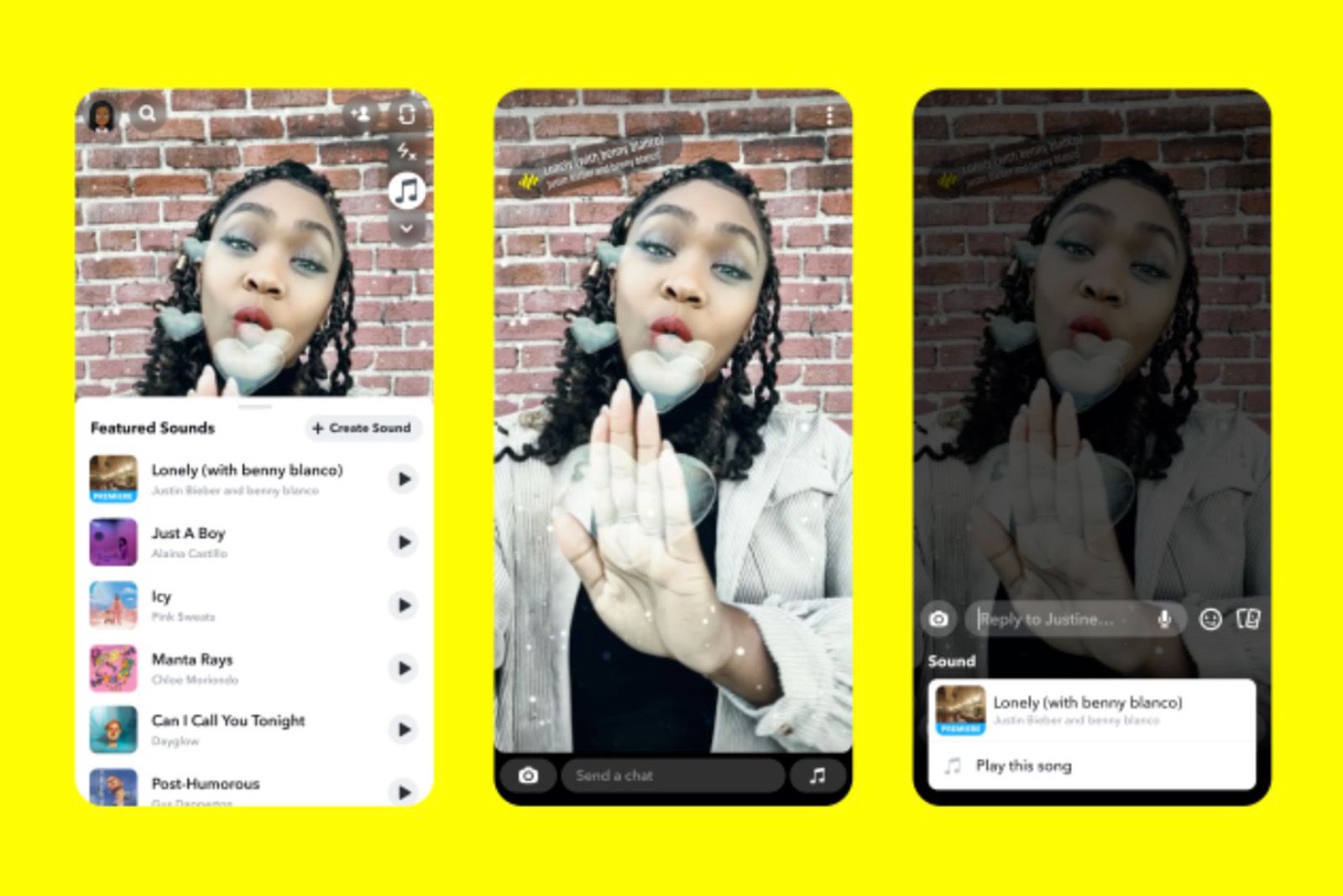 Snapchat goes after TikTok by adding music to snaps photo 1
