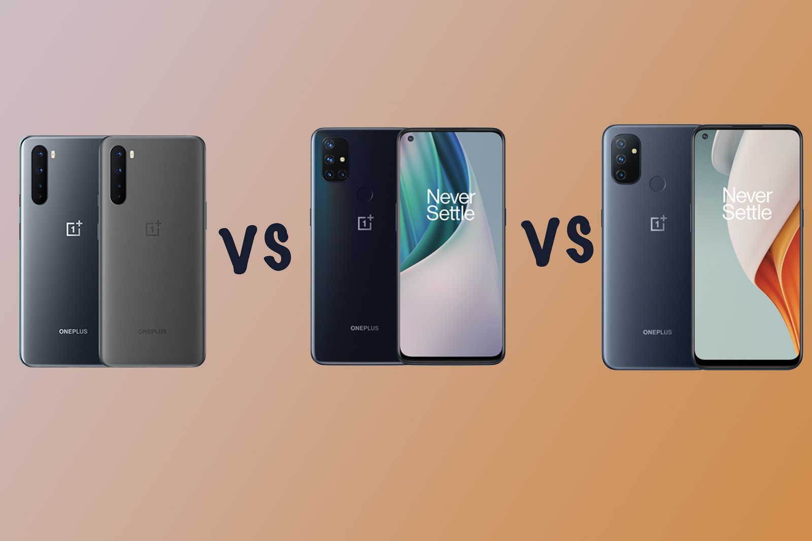 OnePlus Nord vs OnePlus N10 5G vs OnePlus N100: What's the difference? photo 1