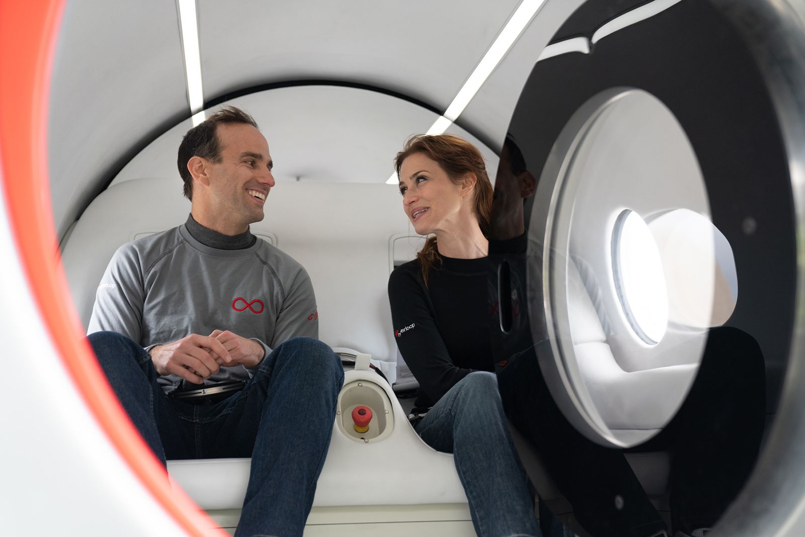 First Passengers Travel Safely on a Hyperloop photo 1