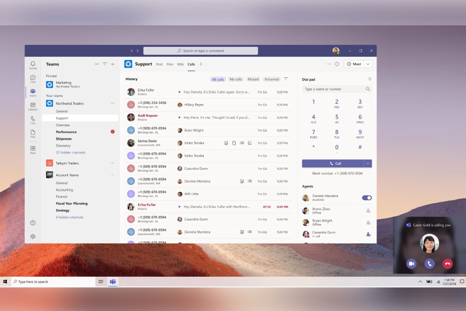 New Microsoft Teams update adds CarPlay support and a new calling experience photo 1