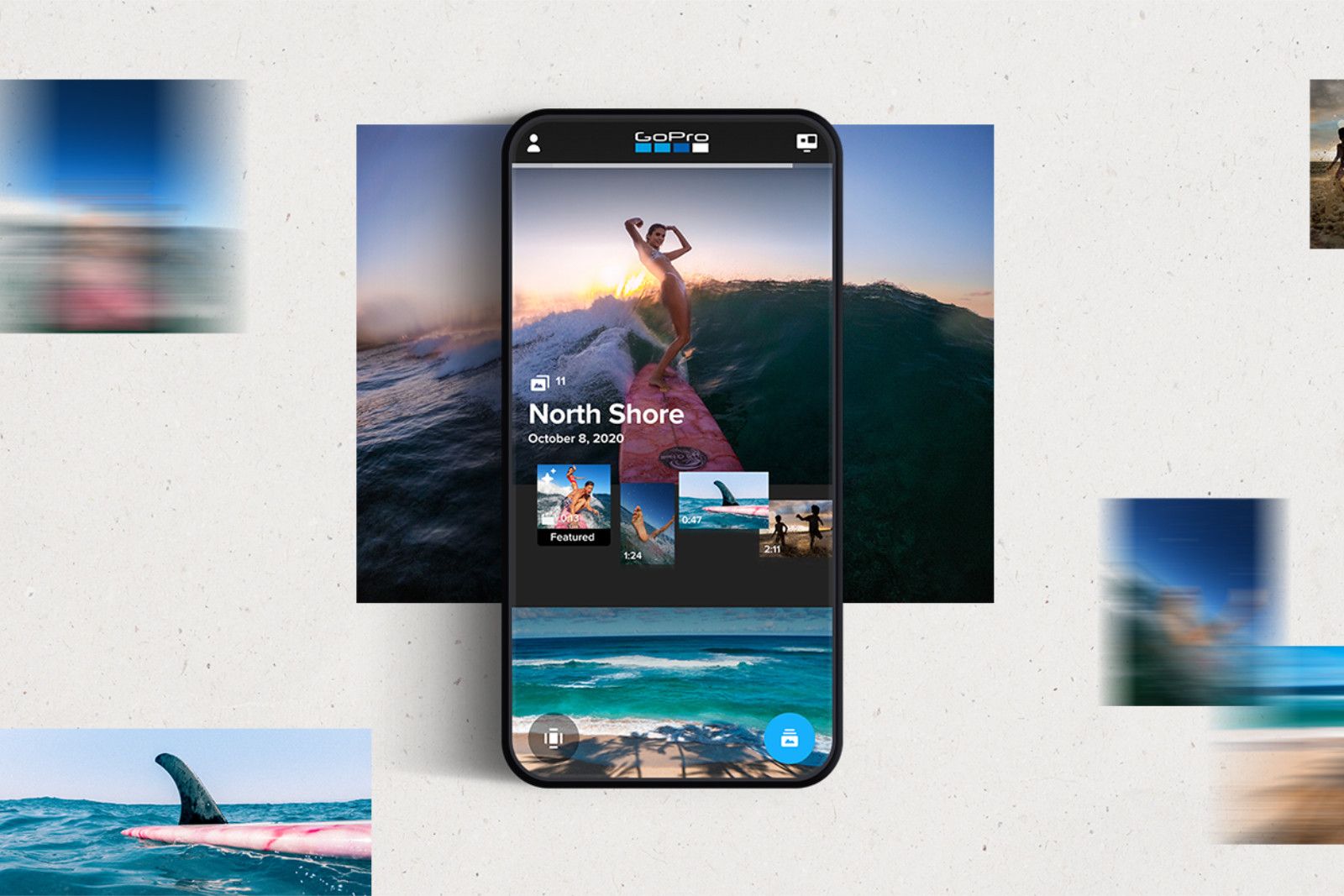 GoPro's app gets major new update, featuring new Mural mode, highlight reels and easier browsing photo 1