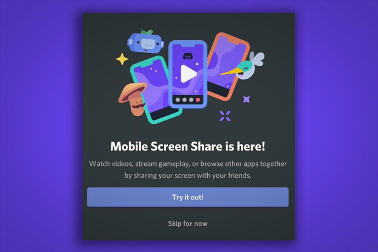 Discord now lets you screen share from iOS and Android devices photo 1
