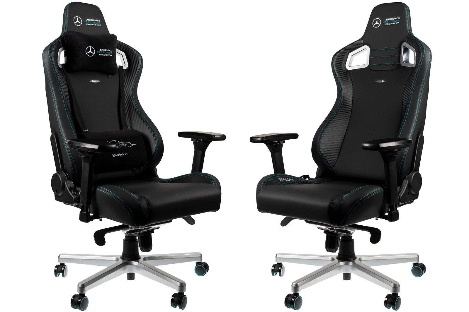Noblechairs and Mercedes-AMG have teamed up to create an officially licenced F1 gaming chair photo 1