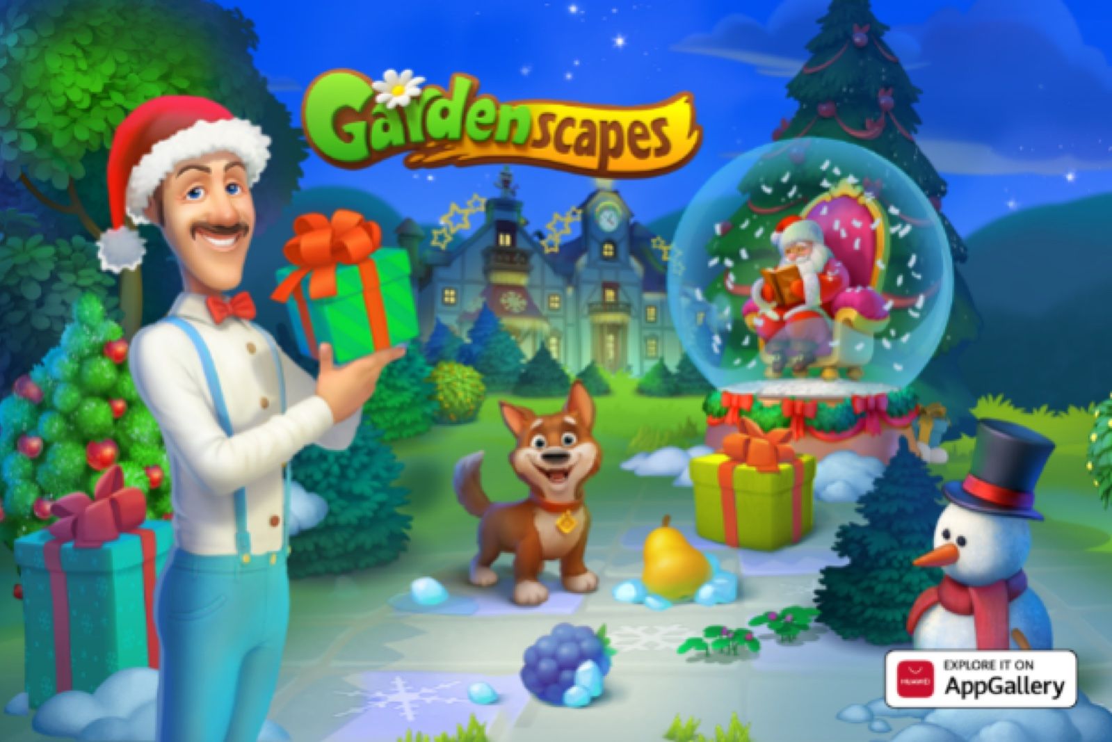Jump into the Lively World of Gardenscapes on AppGallery Today photo 1