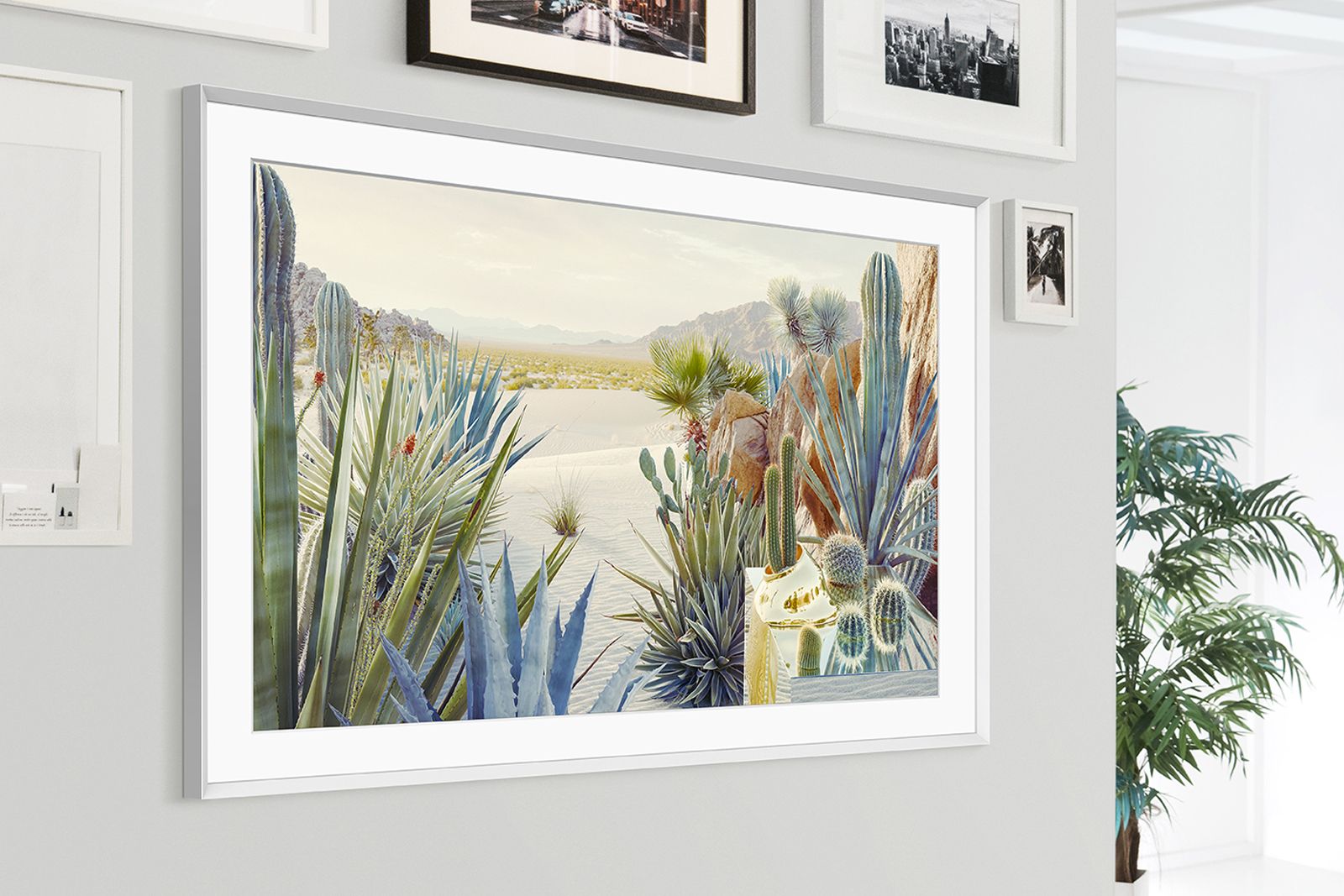 Samsung's latest Frame TV can auto-rotate between landscape and portrait photo 2