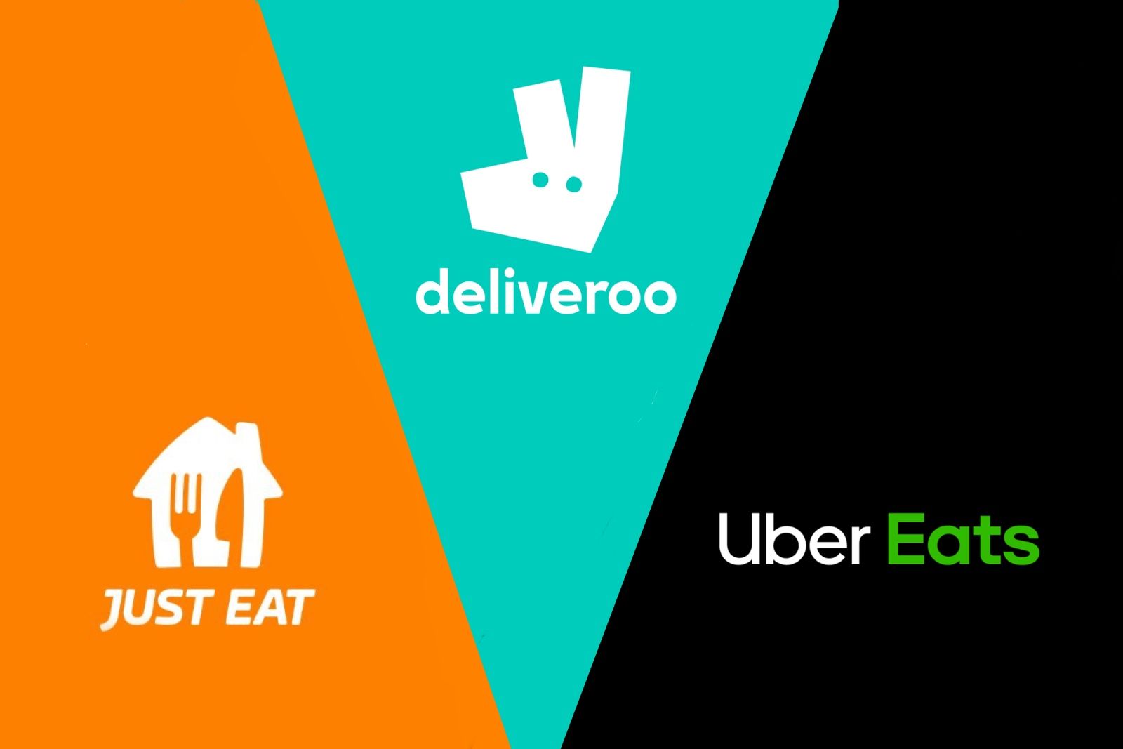 Just eat deliveroo ubereats on sale