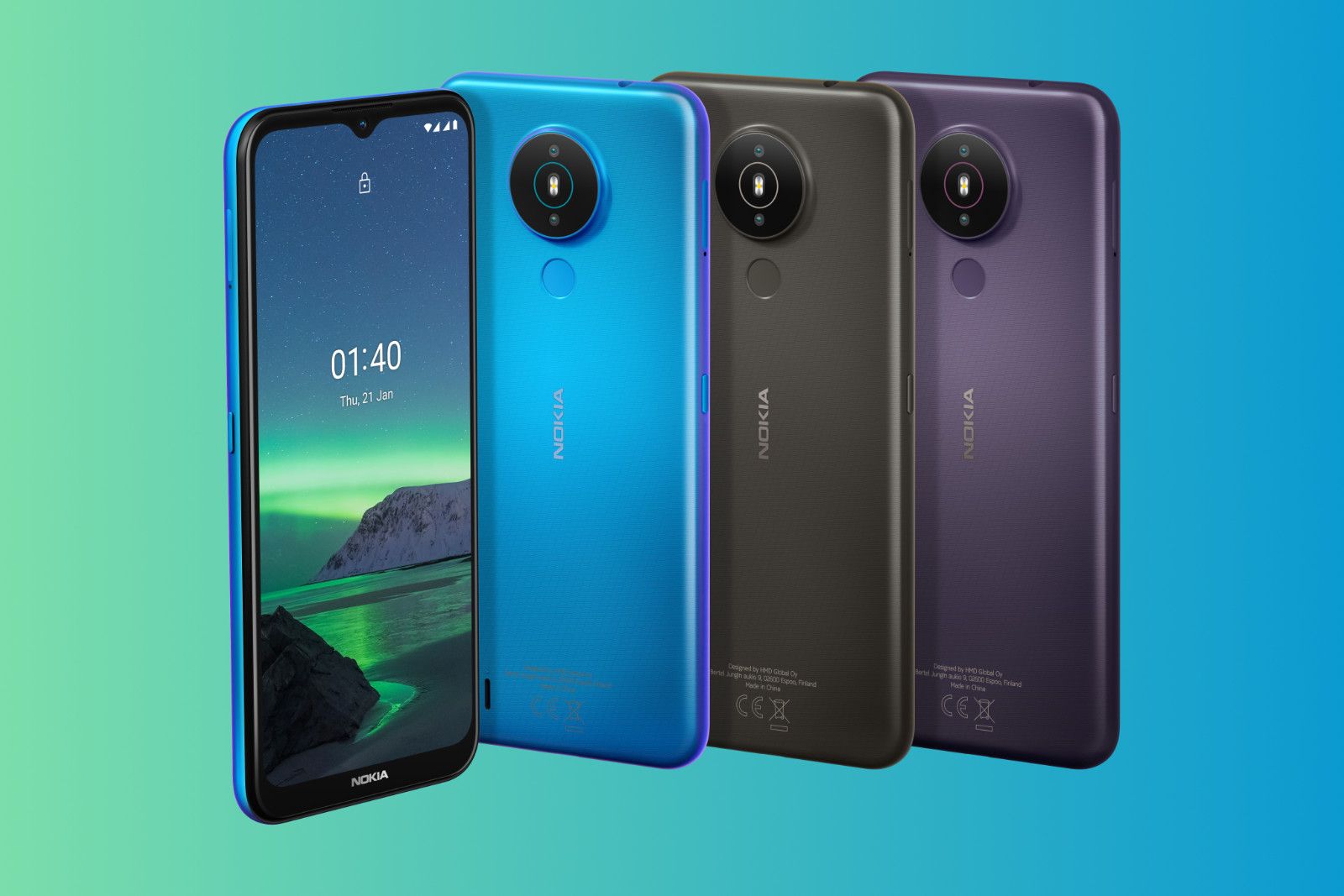 Nokia 1.4 offers attractive colours and two day battery for just £89 photo 1