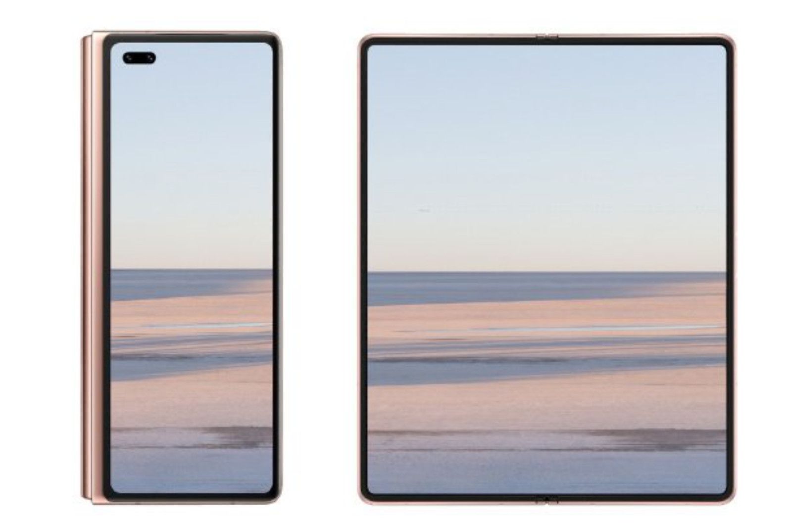 Huawei Mate X2 leak suggests similar design to Galaxy Z Fold 2 photo 2