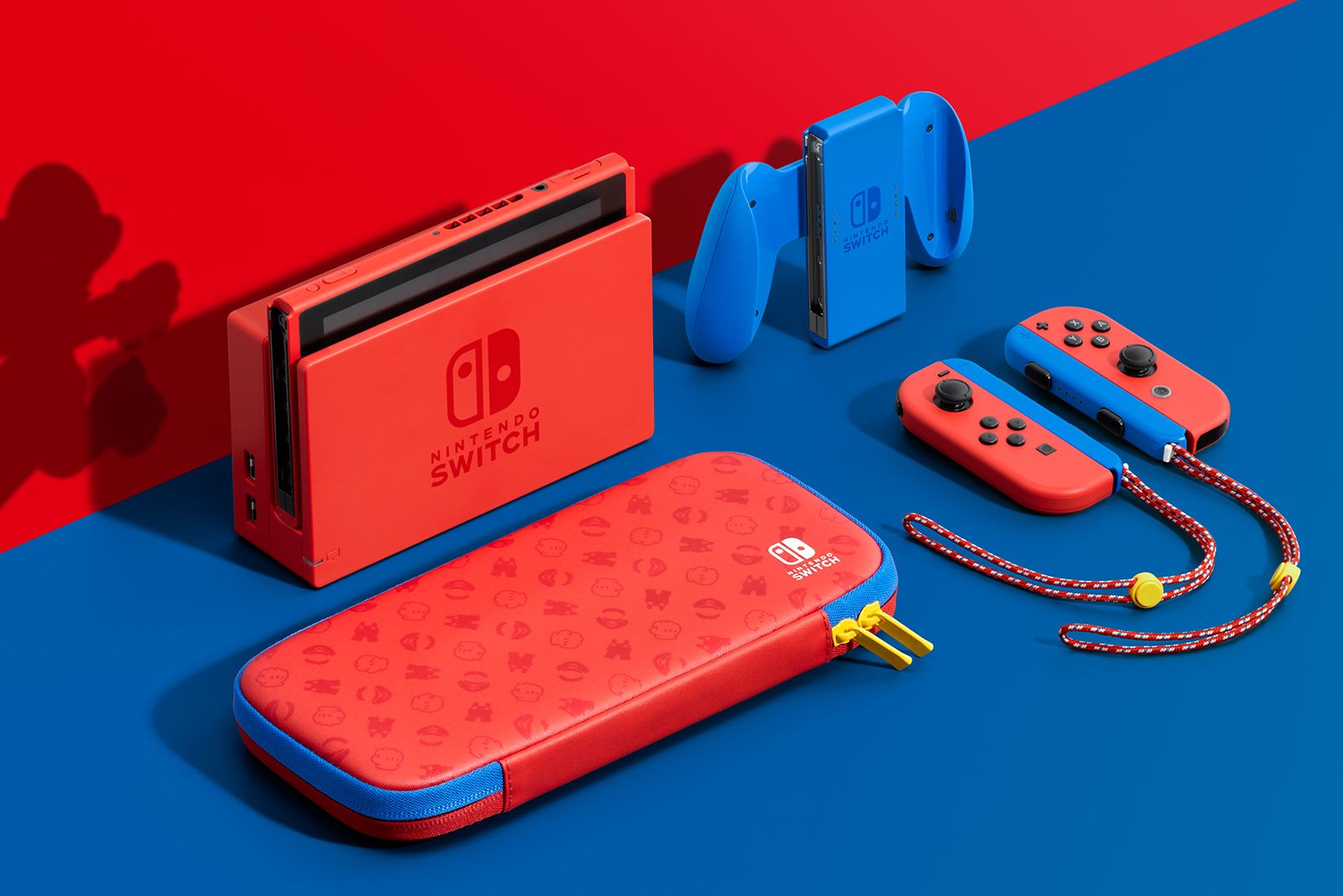 Nintendo Switch Mario Blue & Red Edition photo 1