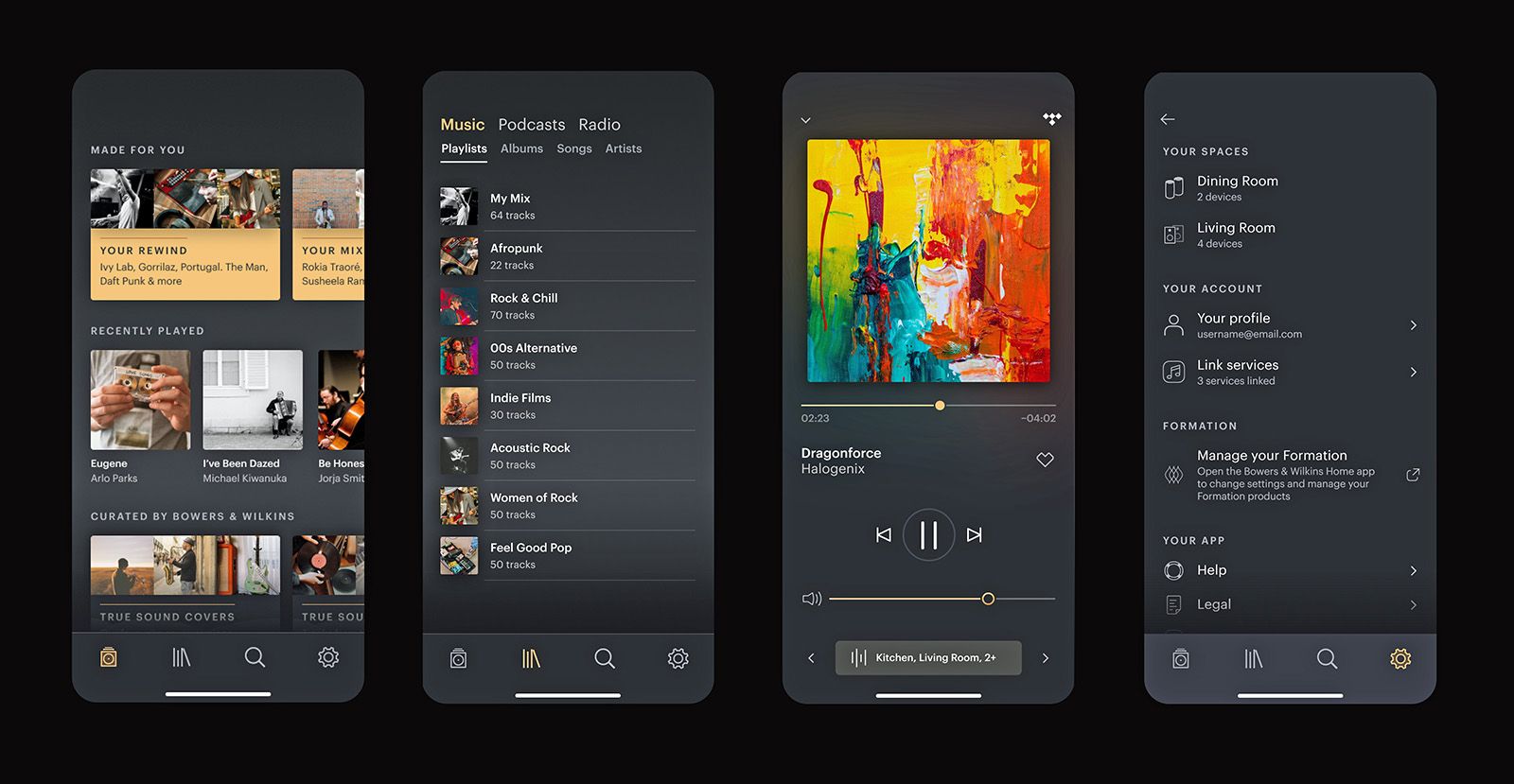 Bowers & Wilkins Formation Music App brings Tidal, Qobuz and other streaming services to range photo 4
