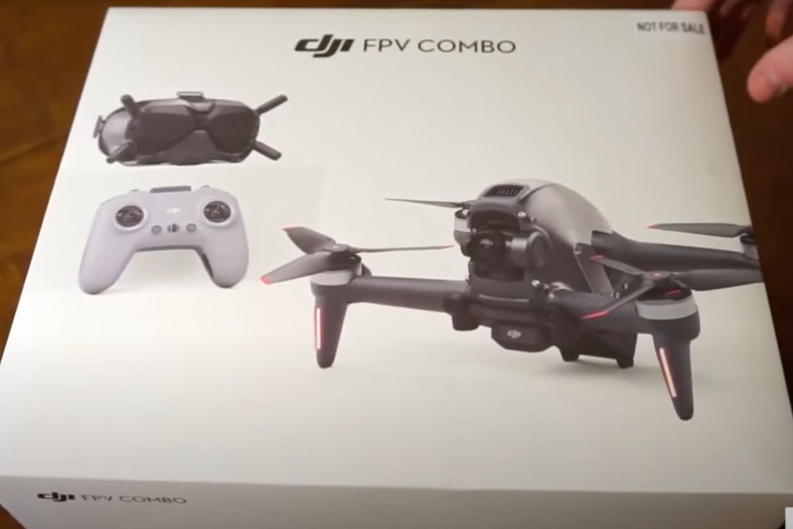 DJI FPV drone unboxed ahead of launch, reveals all photo 1