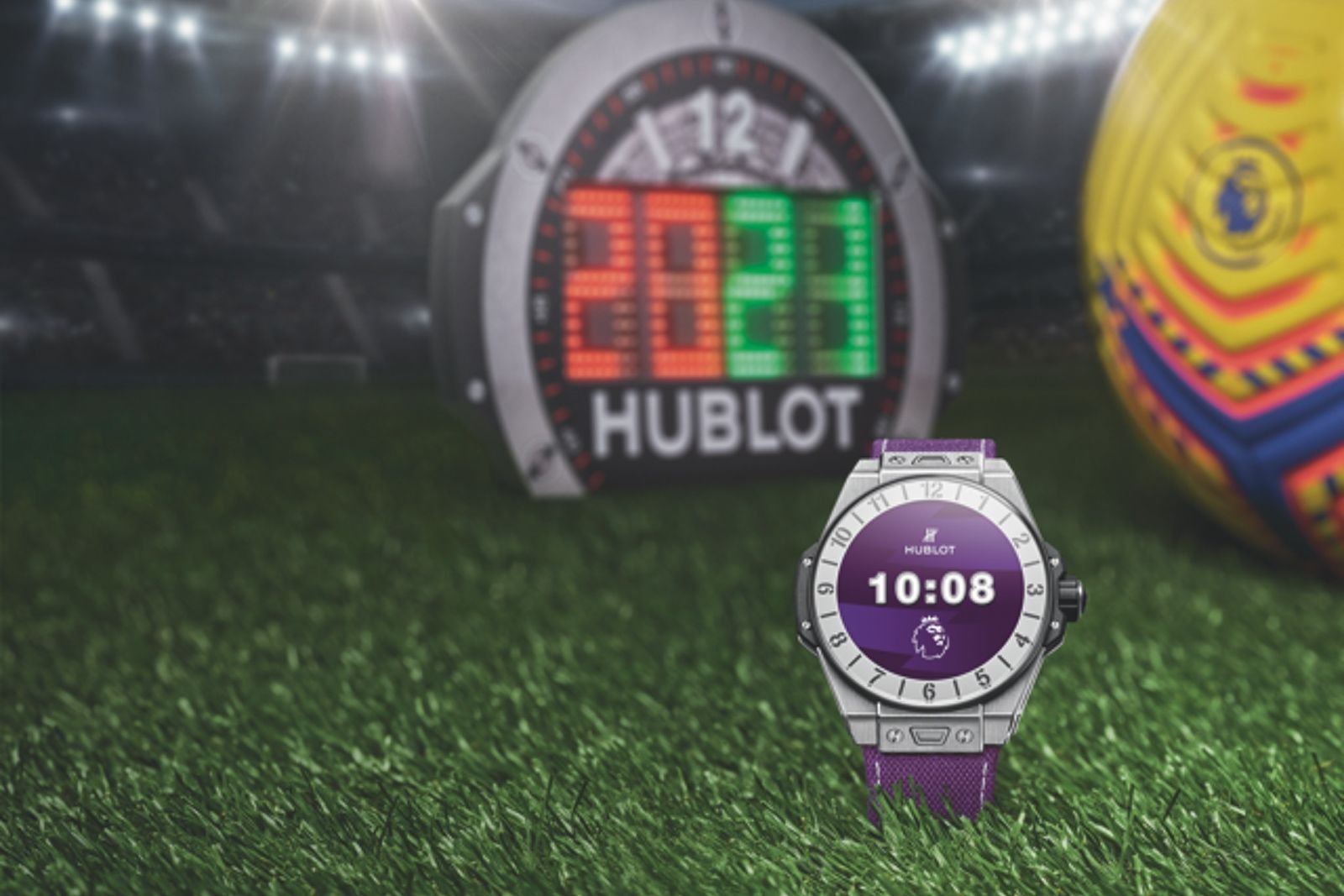 Hublot's limited edition Big Bang e Premier League smartwatch keeps you up to date with every game photo 1