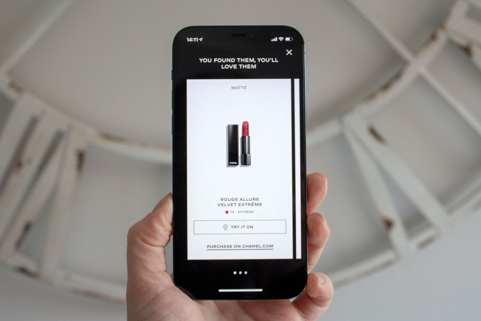 Chanel Lipscanner app: How to match and try on your perfect lipstick from any image photo 4