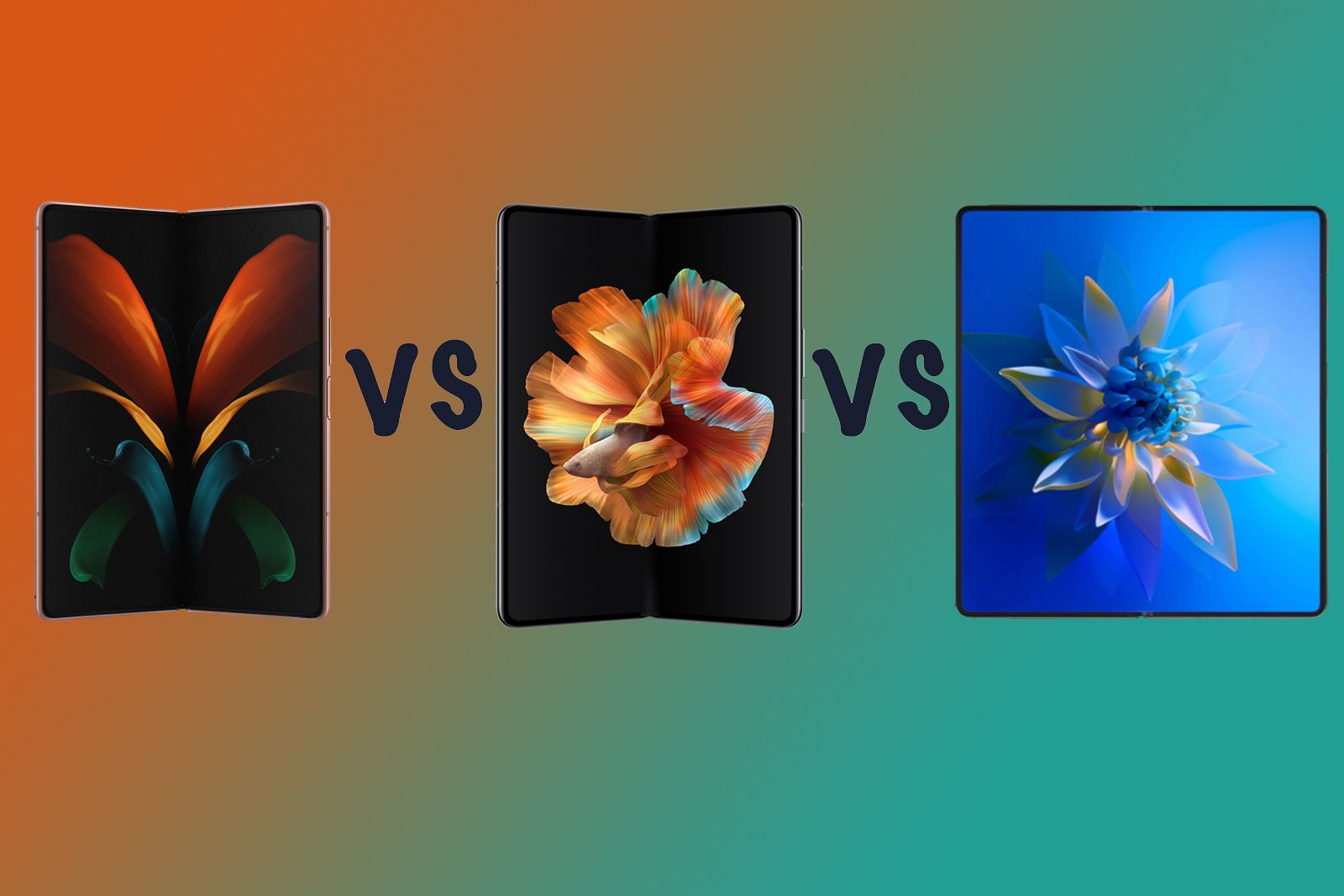 Samsung Galaxy Z Fold 2 vs Xiaomi Mi Mix Fold vs Huawei Mate X2: What's the difference? photo 1