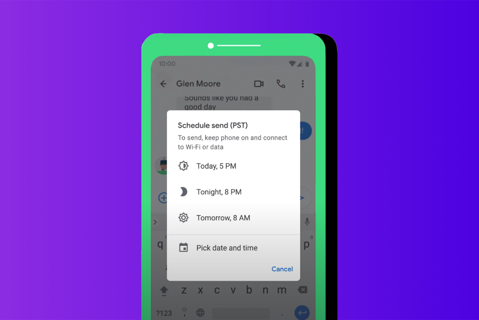How to schedule a text with Google's Messages app photo 1