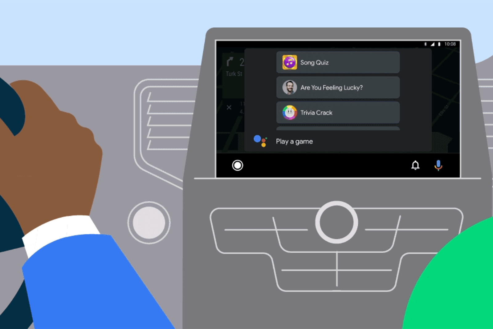 How to easily access car games with Android Auto