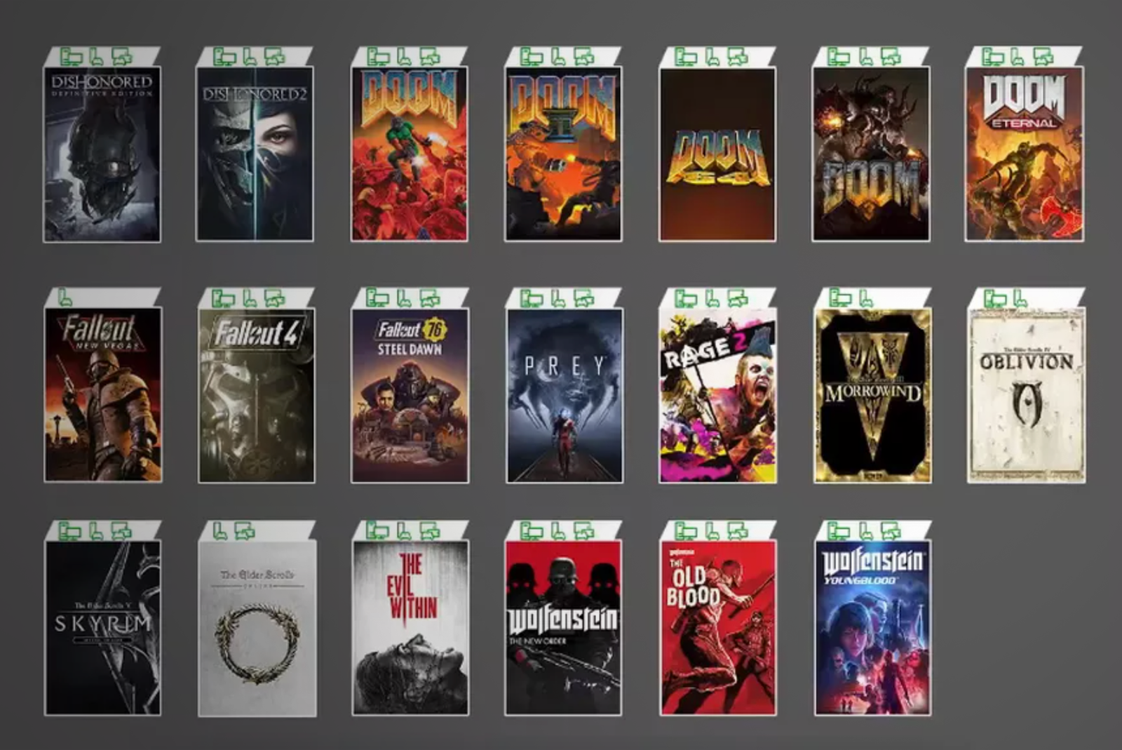 19 jogos da Bethesda chegam amanhã ao Xbox Game Pass - tudoep