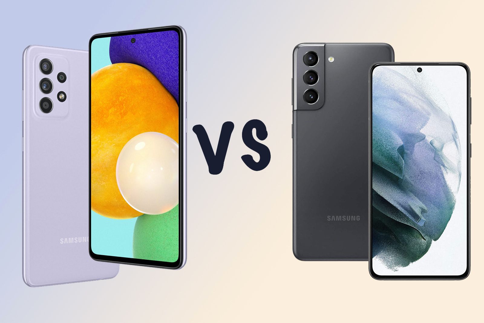 Samsung Galaxy A52 5G vs Galaxy S21 vs S21+: What's the difference? photo 1