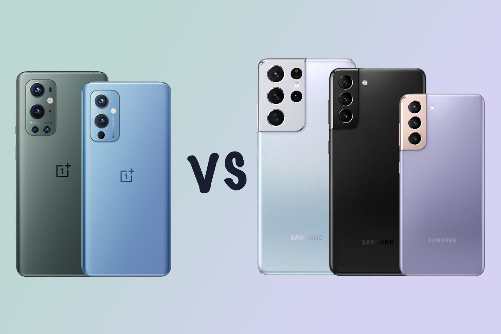 OnePlus 9 Pro vs Samsung Galaxy S21 Ultra: What's the difference? photo 1