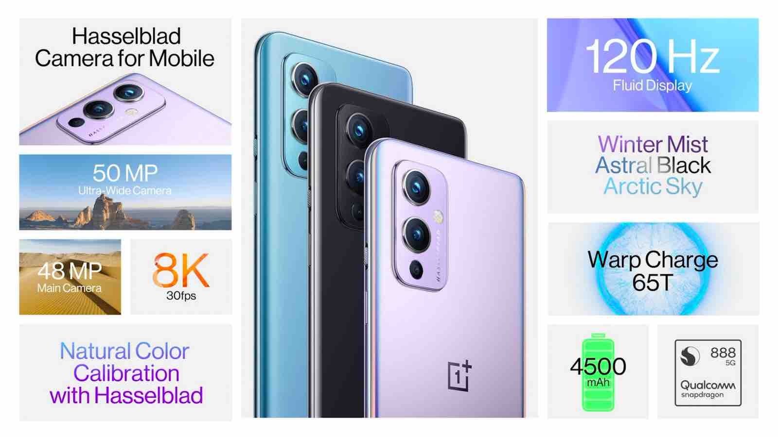OnePlus 9 and 9 Pro revealed with Hassleblad camera tech on board photo 3