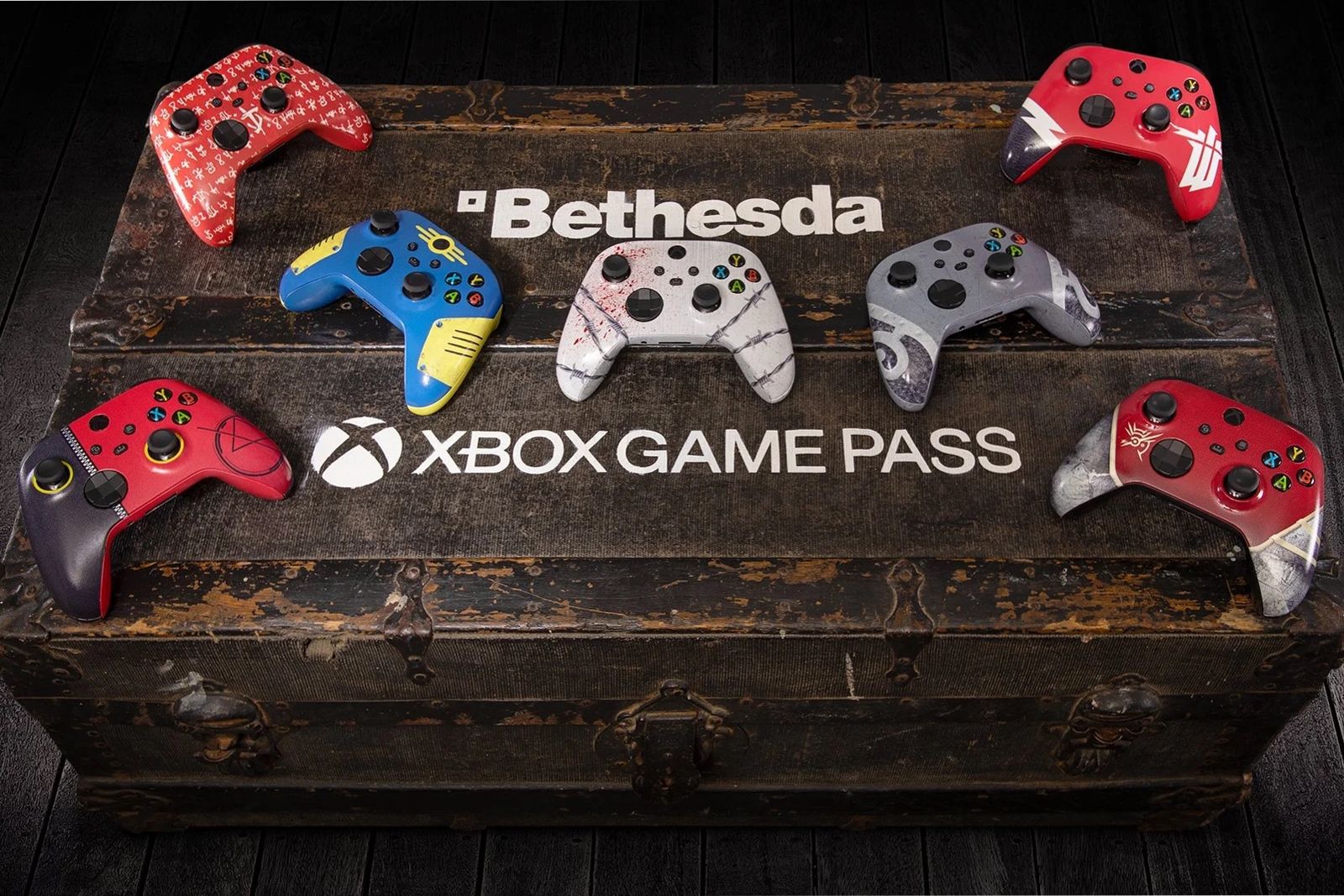 Microsoft reveals limited-edition Bethesda-themed controllers - but you'll have to be lucky to get one photo 1